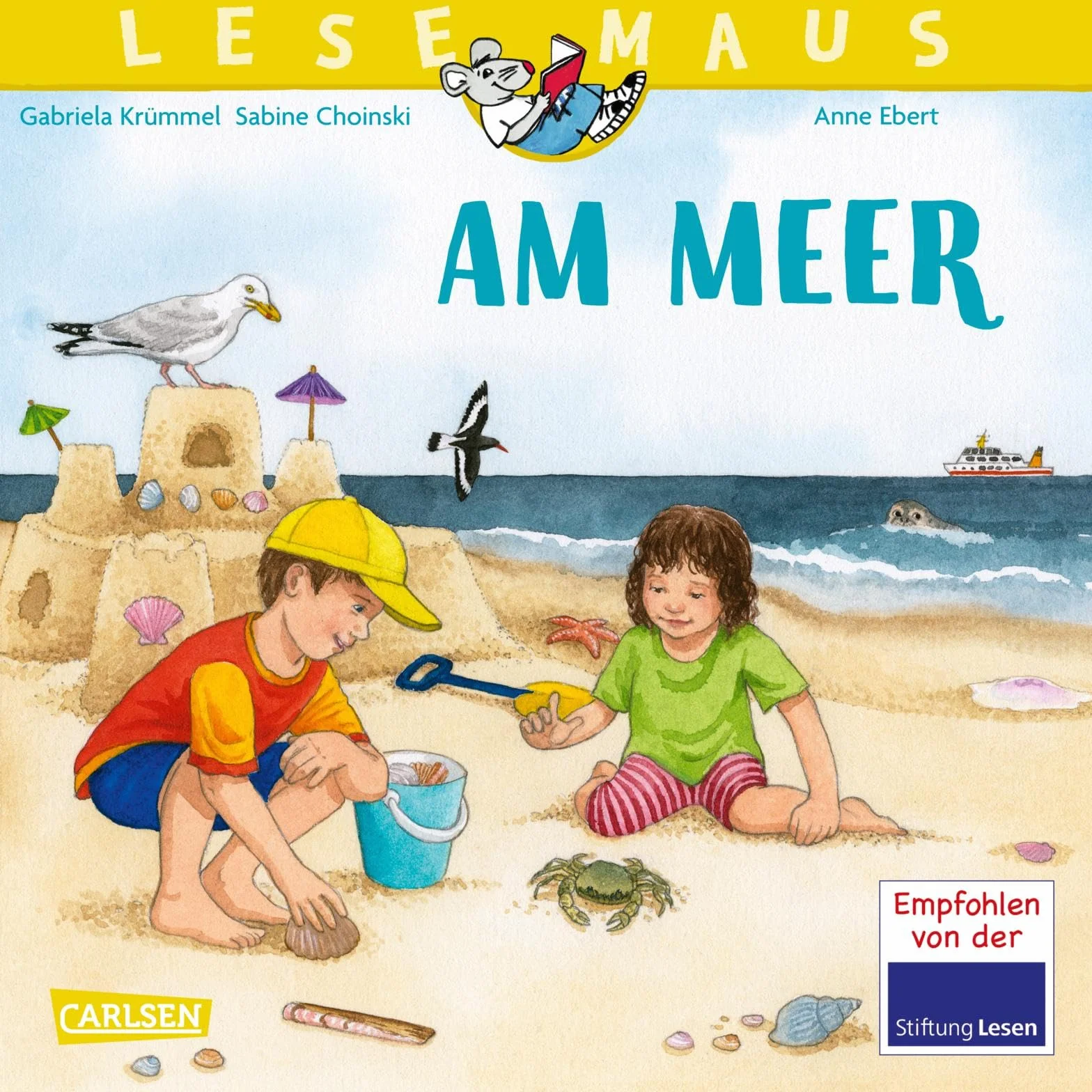 LESEMAUS 10: Am Meer: Erstes Wissen über die Lebenswelt an Ost- und Nordsee | Sachbilderbuch für Kinder ab 3 Jahre
