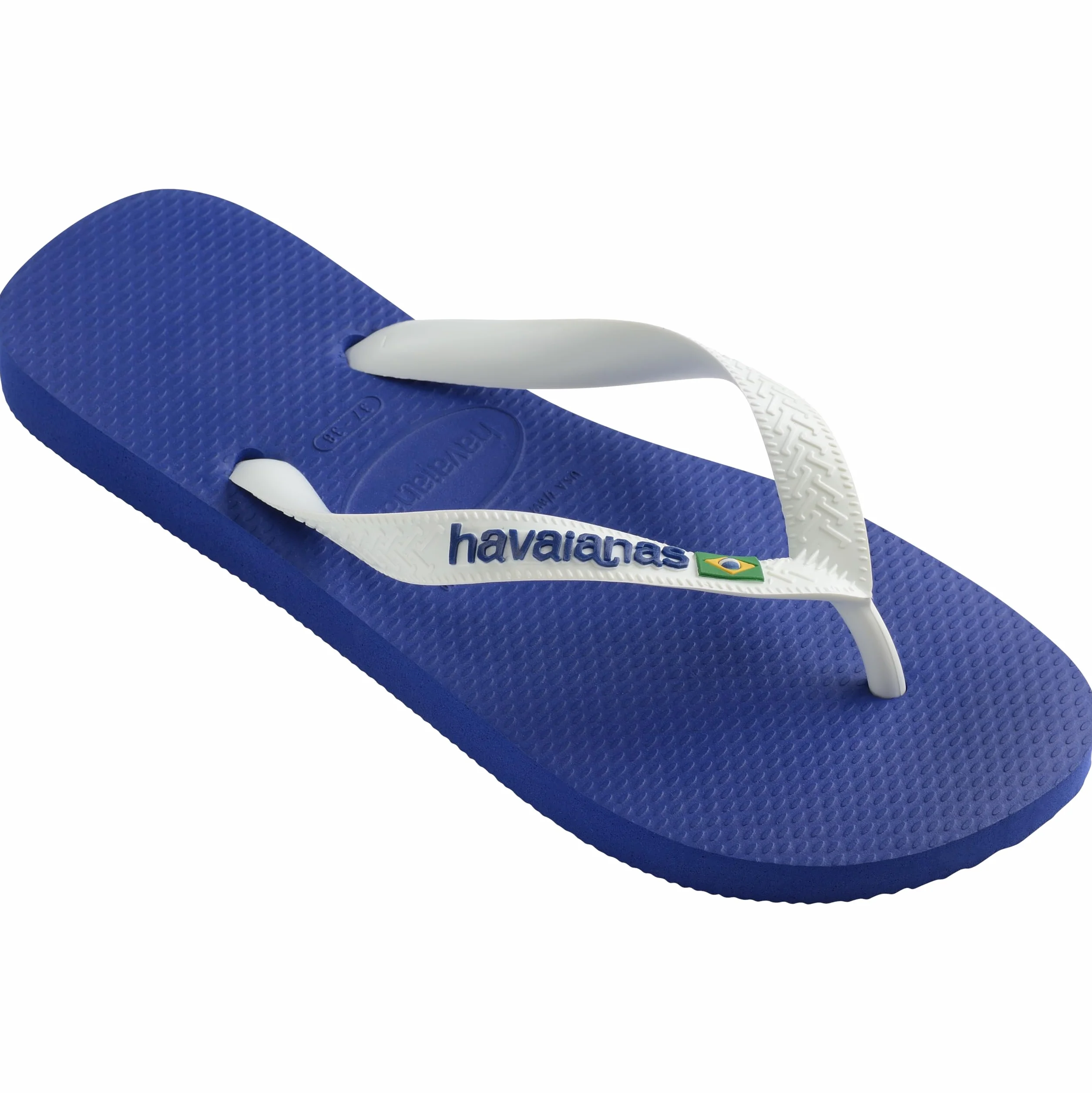 Havaianas Top Brasil Logo, Flip Flop Unisex Dorośli, Morski, 45/46 EU