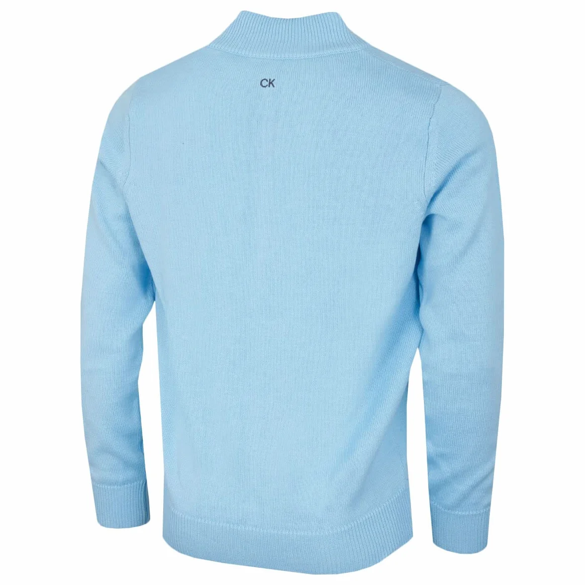 Calvin Klein Meski gruby bawelniany sweter z zamkiem blyskawicznym 1/2