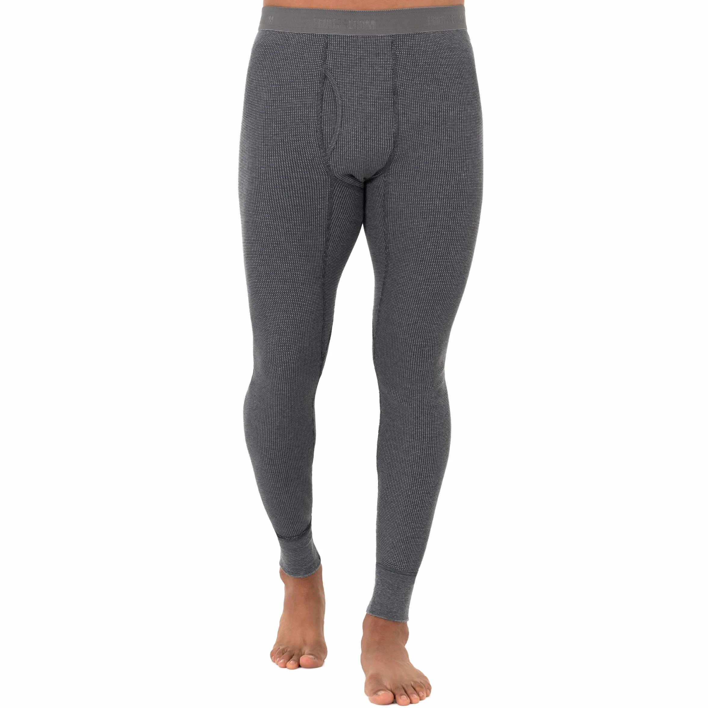 Fruit of the Loom Pidżama — zestaw Mężczyźni Recycled Waffle Thermal Underwear Set (Top and Bottom)