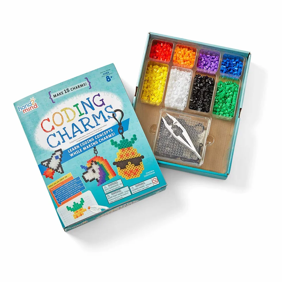 Learning Resources 93398 Kodowanie Charms, wielokolorowe
