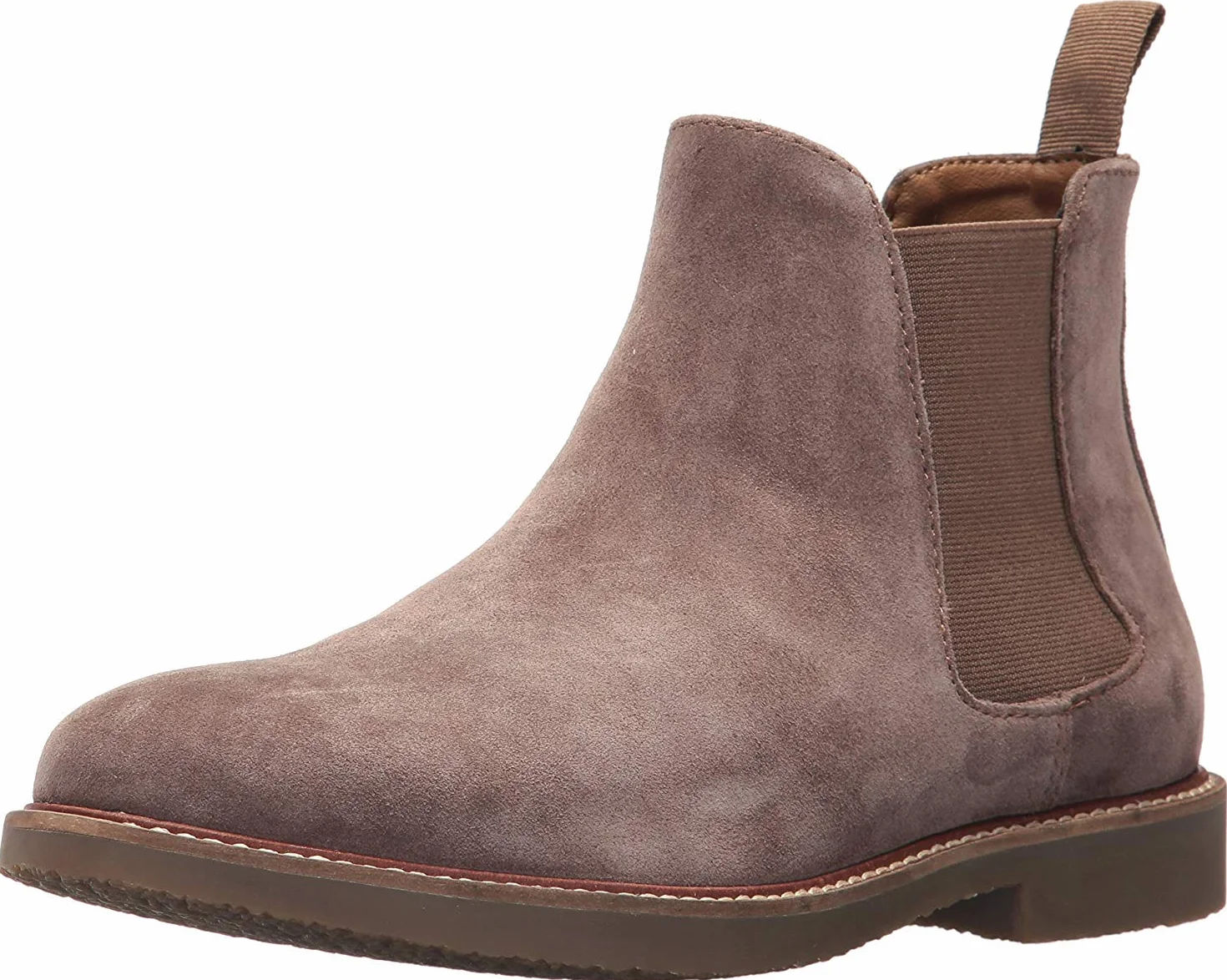 Steve Madden Męskie buty Highline Chelsea, Szarobrązowy zamsz - 44 EU