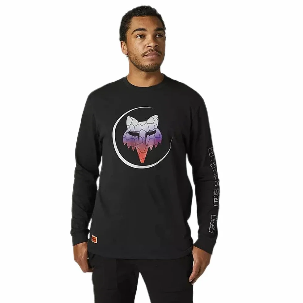 Fox Skarz Ls Premium Tee Dark Indigo