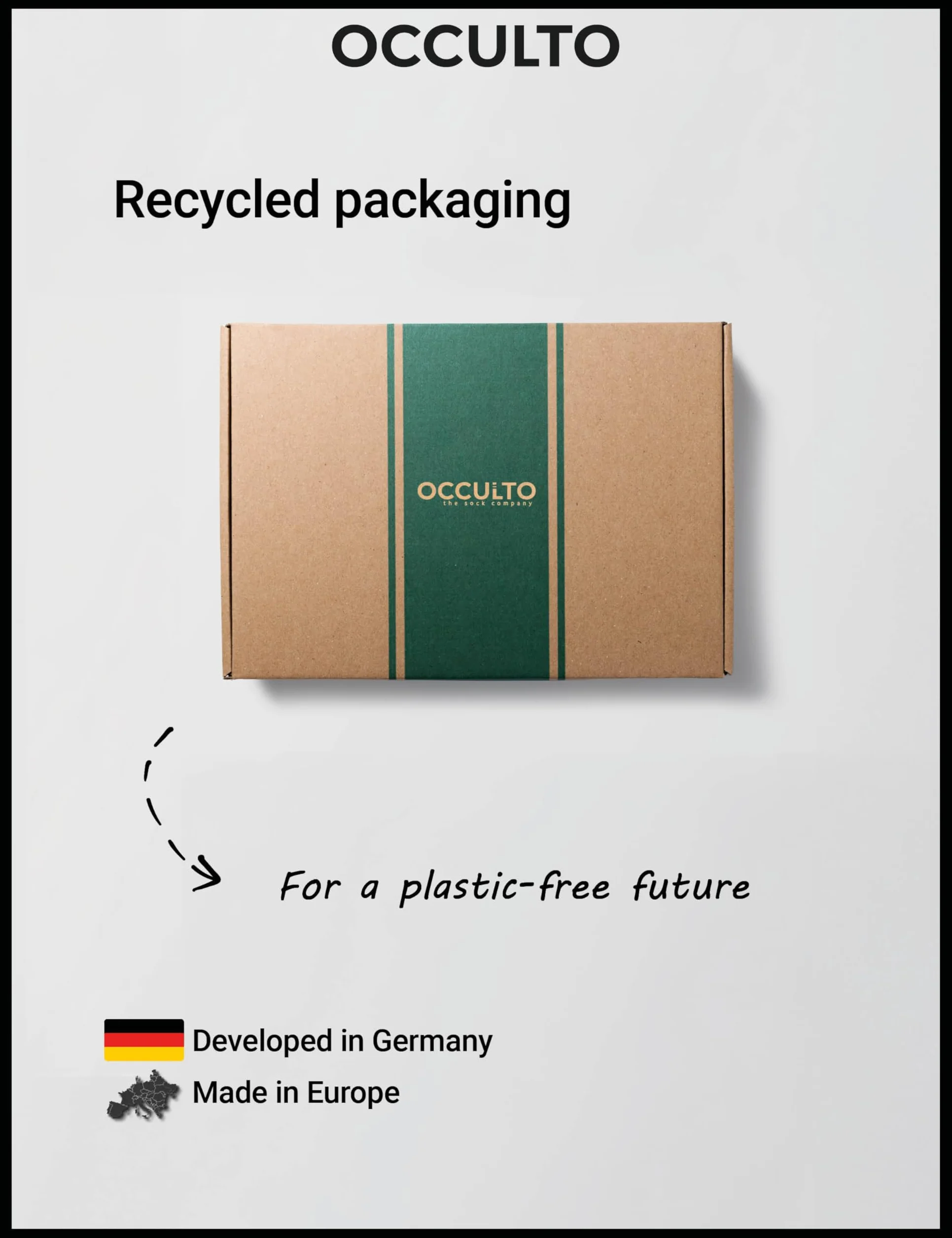 Occulto 100% bawełniane krótkie skarpetki męskie 10 pack (model: Ingmar)