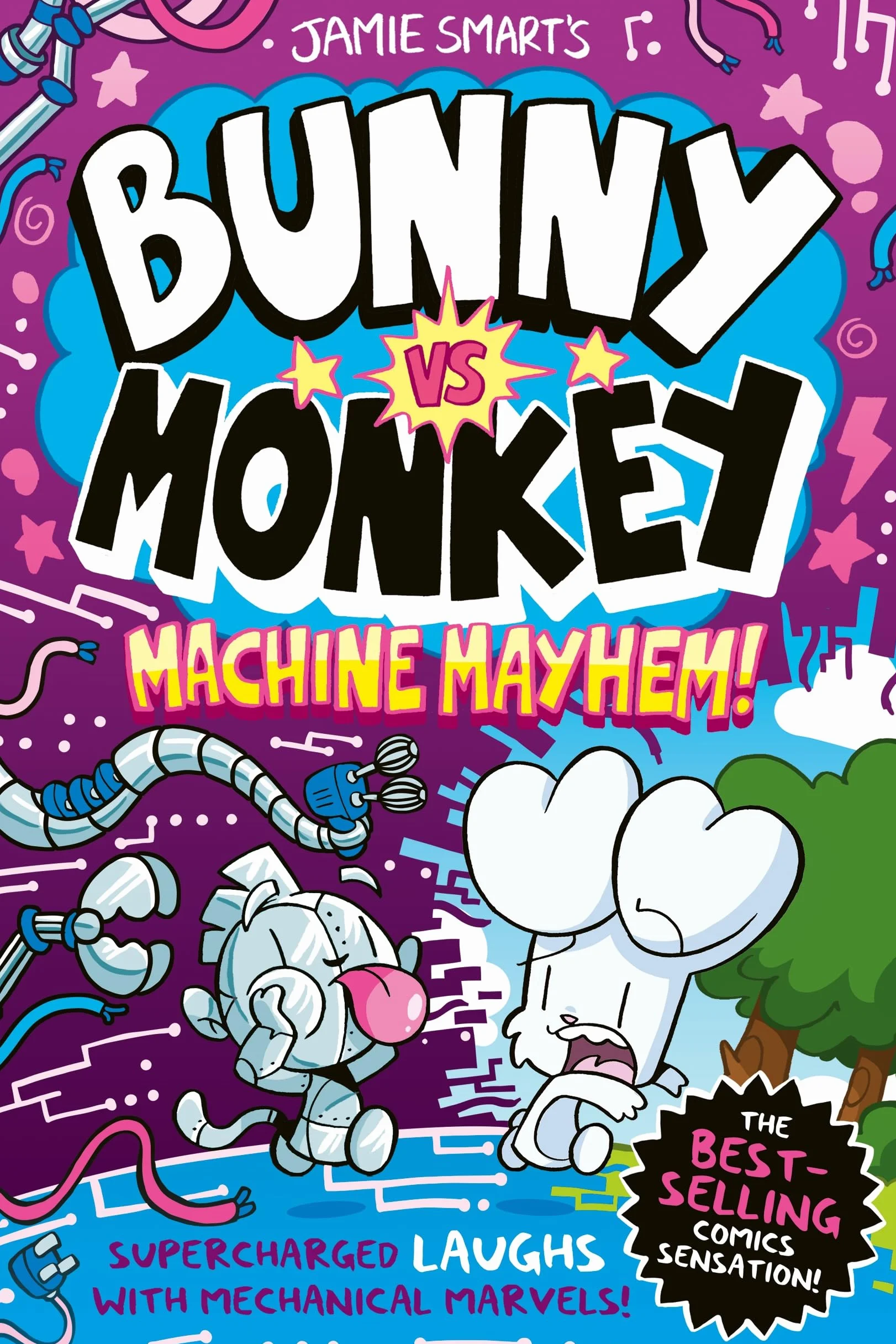Bunny vs Monkey: Machine Mayhem (a Phoenix Comic Book, from the multi-million-selling creative genius Jamie Smart)