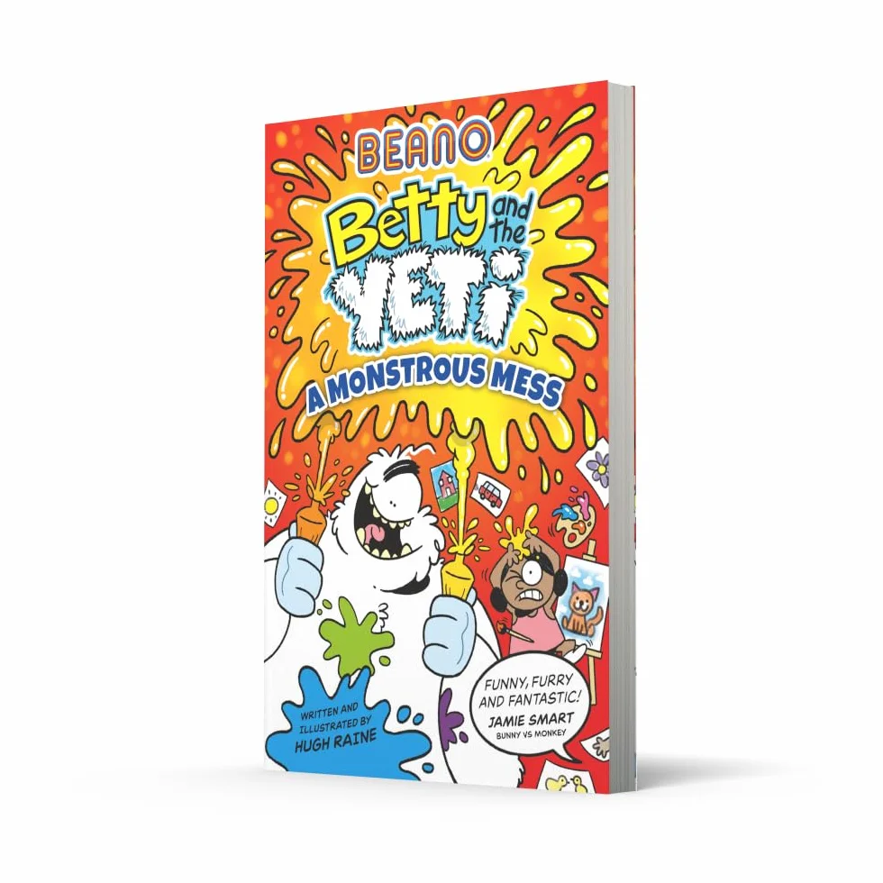 Beano Betty and the Yeti: A Monstrous Mess: Book 2 of the new official Beano children’s illustrated funny graphic novel series – perfect for kids aged 6, 7, 8, 9, and 10!