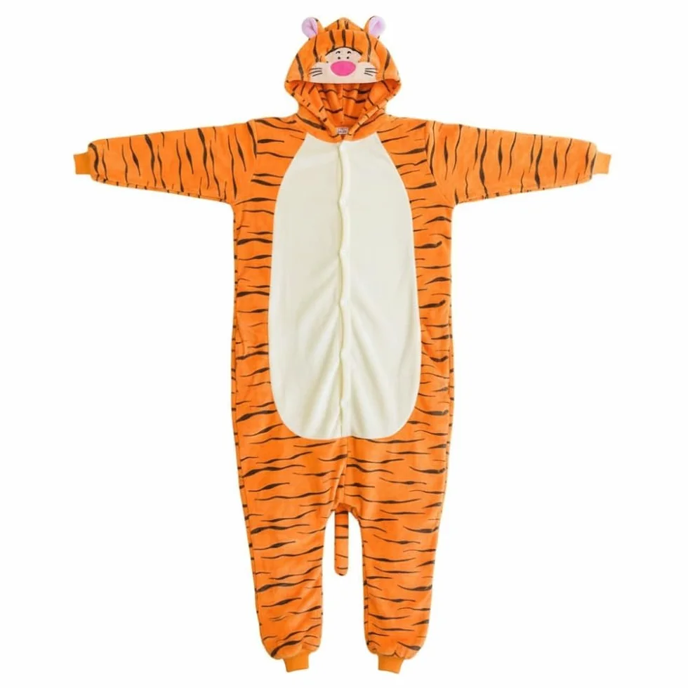 Kigurumi Onesie piżama dla dorosłych, uniseks, kostium zwierzęcy, kombinezon z flaneli, jednoczęściowy, dla kobiet i mężczyzn