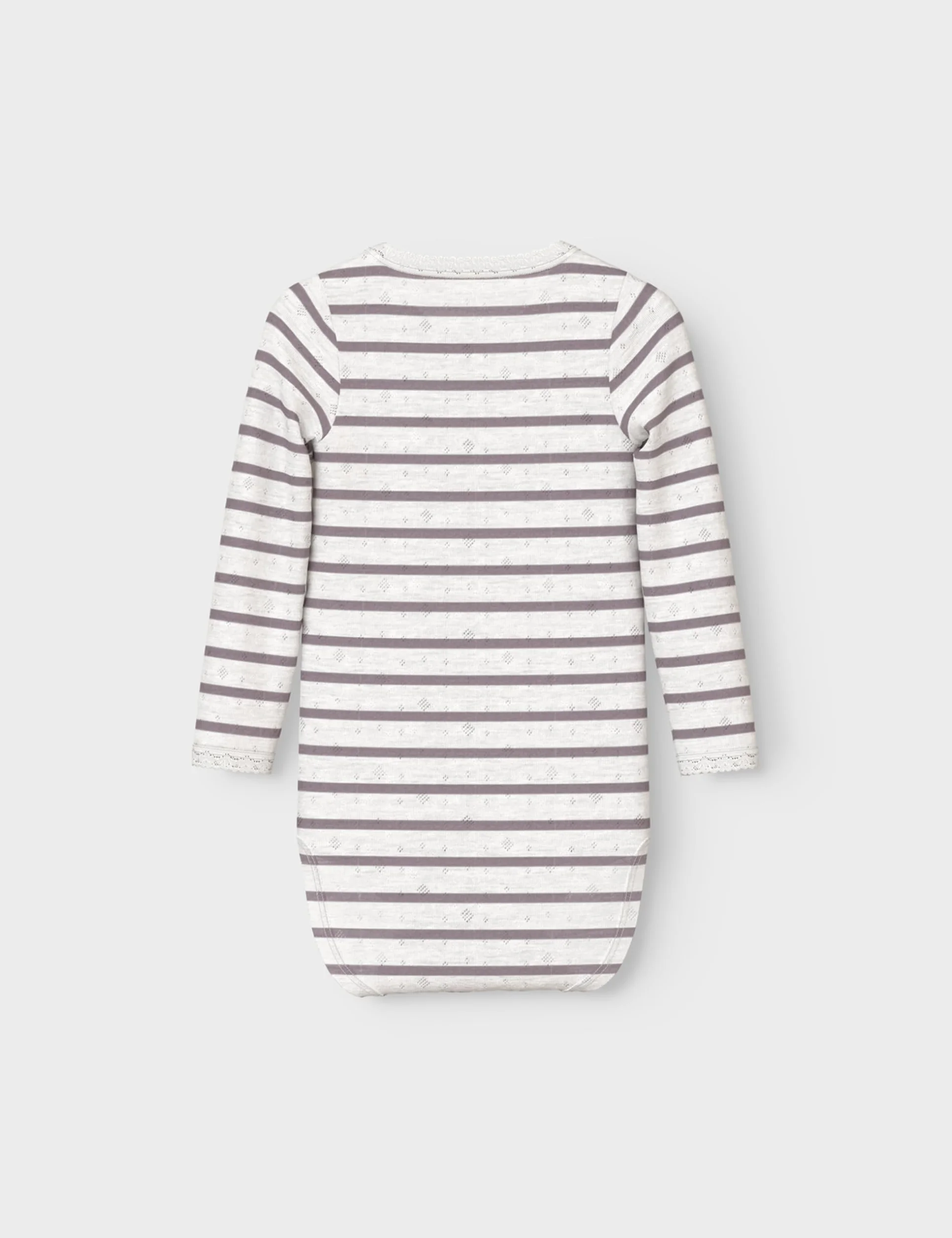 NAME IT Body z długim rękawem Dziewczynki Nmfwang Wool Needle Ls Body Noos