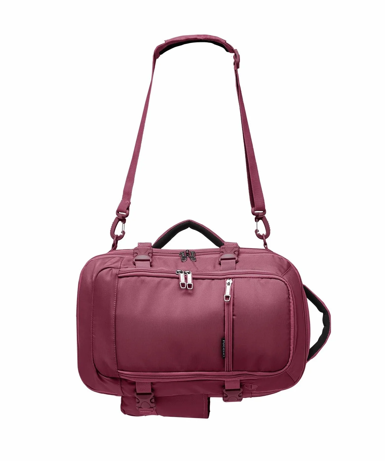 PUCCINI Easy Pack plecak wielofunkcyjny, czerwony (Weinrot), 40x20x25 cm (18 l), 40x20x25 cm (18 L)