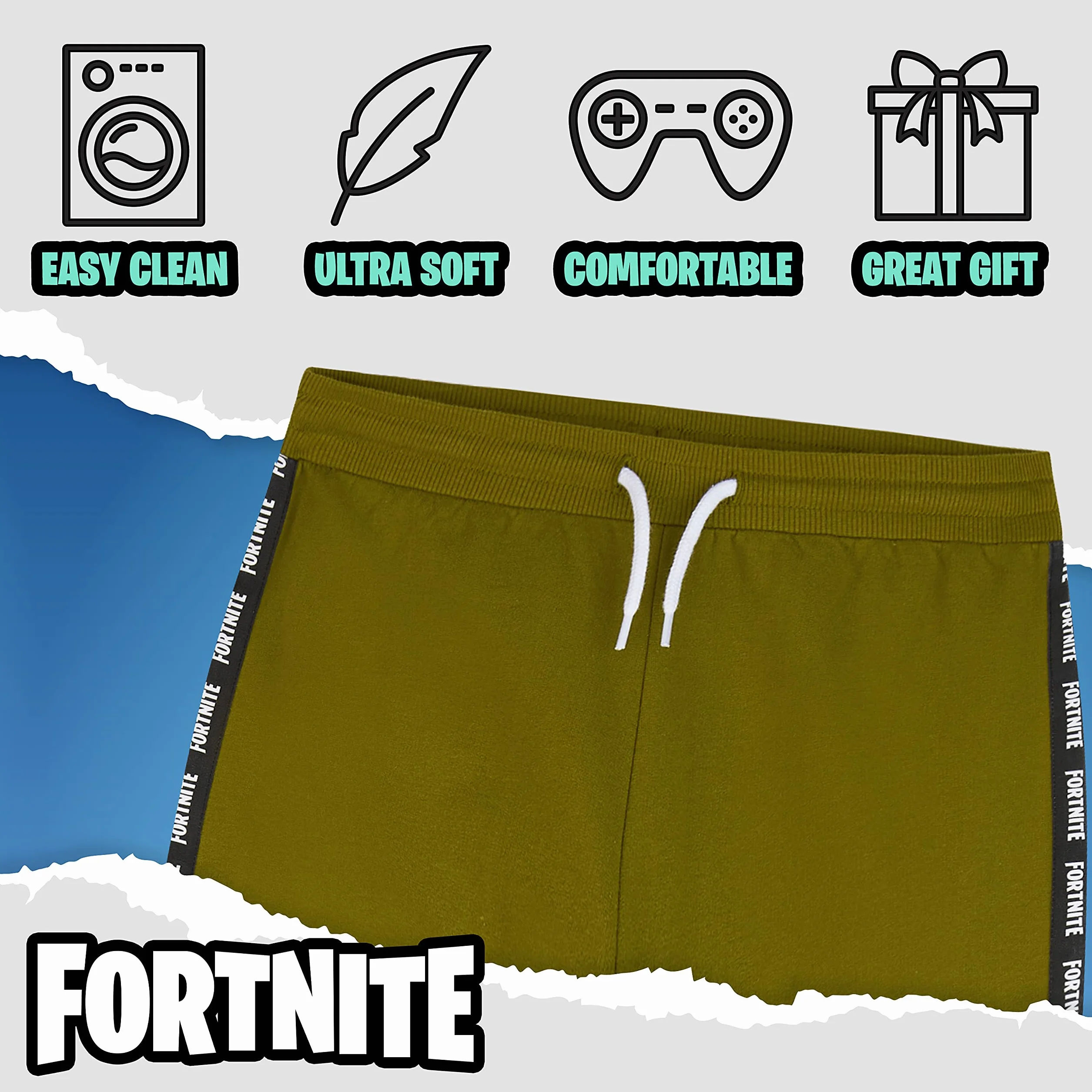 Fortnite Spodnie dresowe dla chłopców, spodnie do joggingu dla dzieci, oficjalne towary