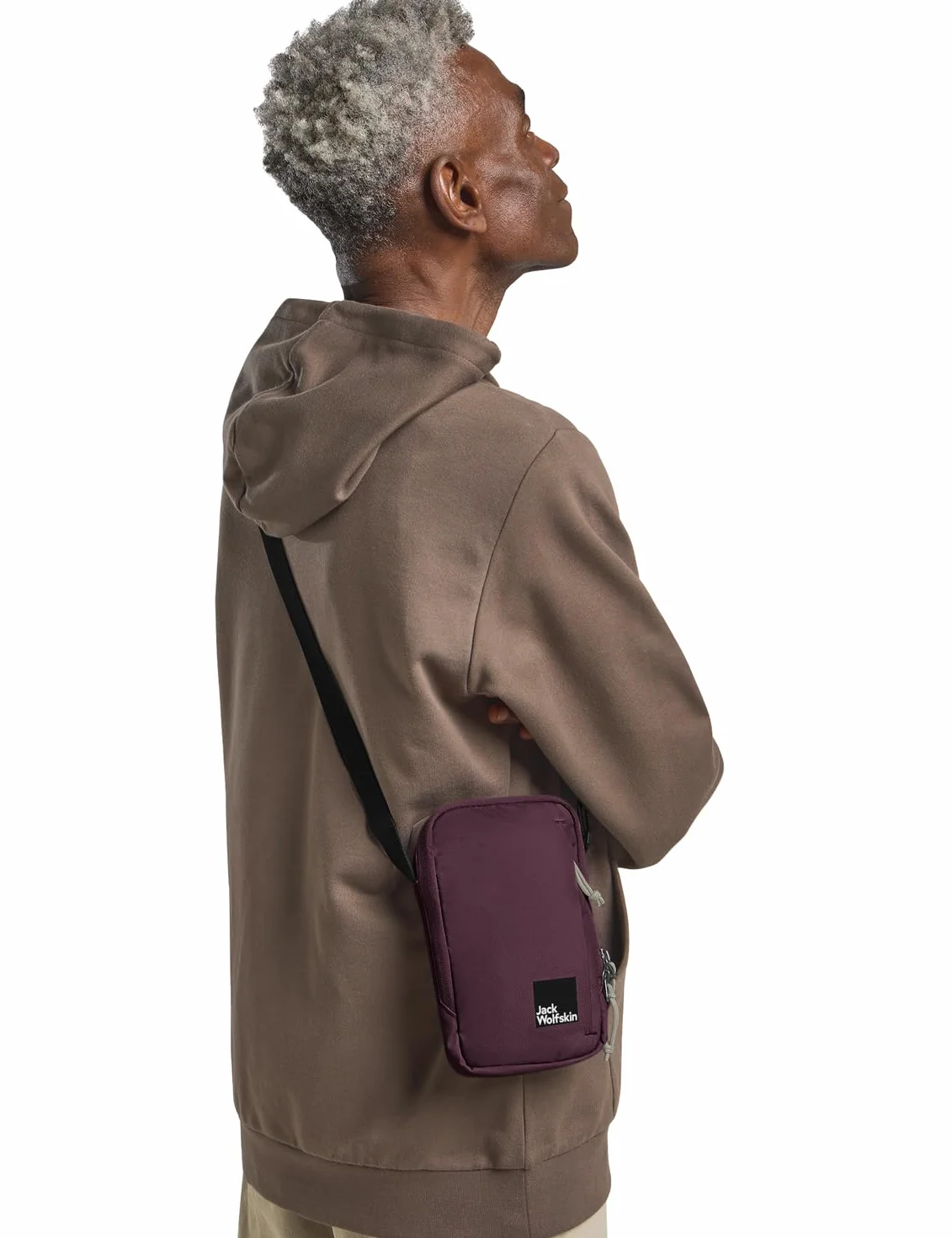Jack Wolfskin Konya Bag męska torba na ramię, amarantus, jeden rozmiar