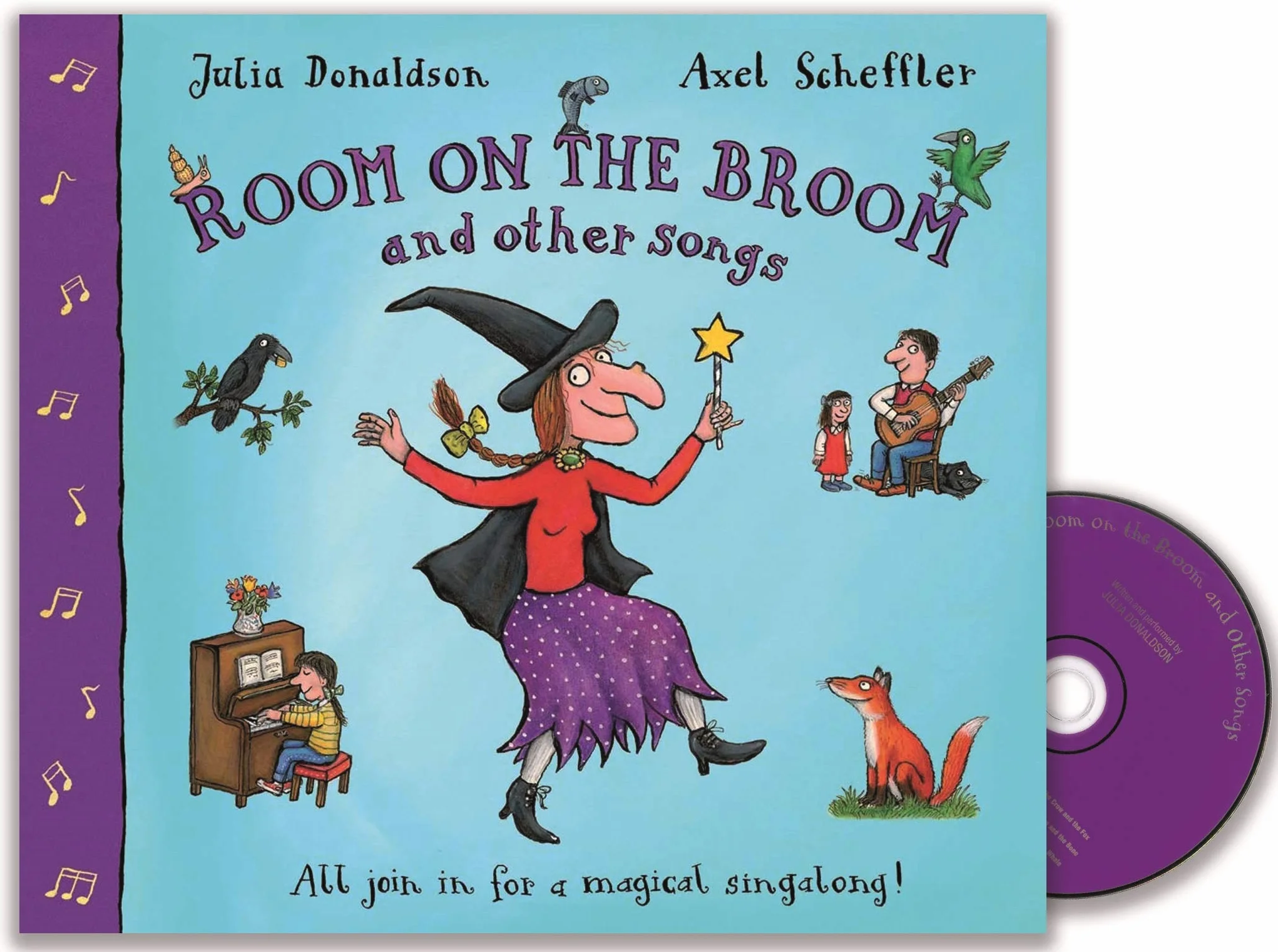 Room on the Broom and Other Songs Book and CD