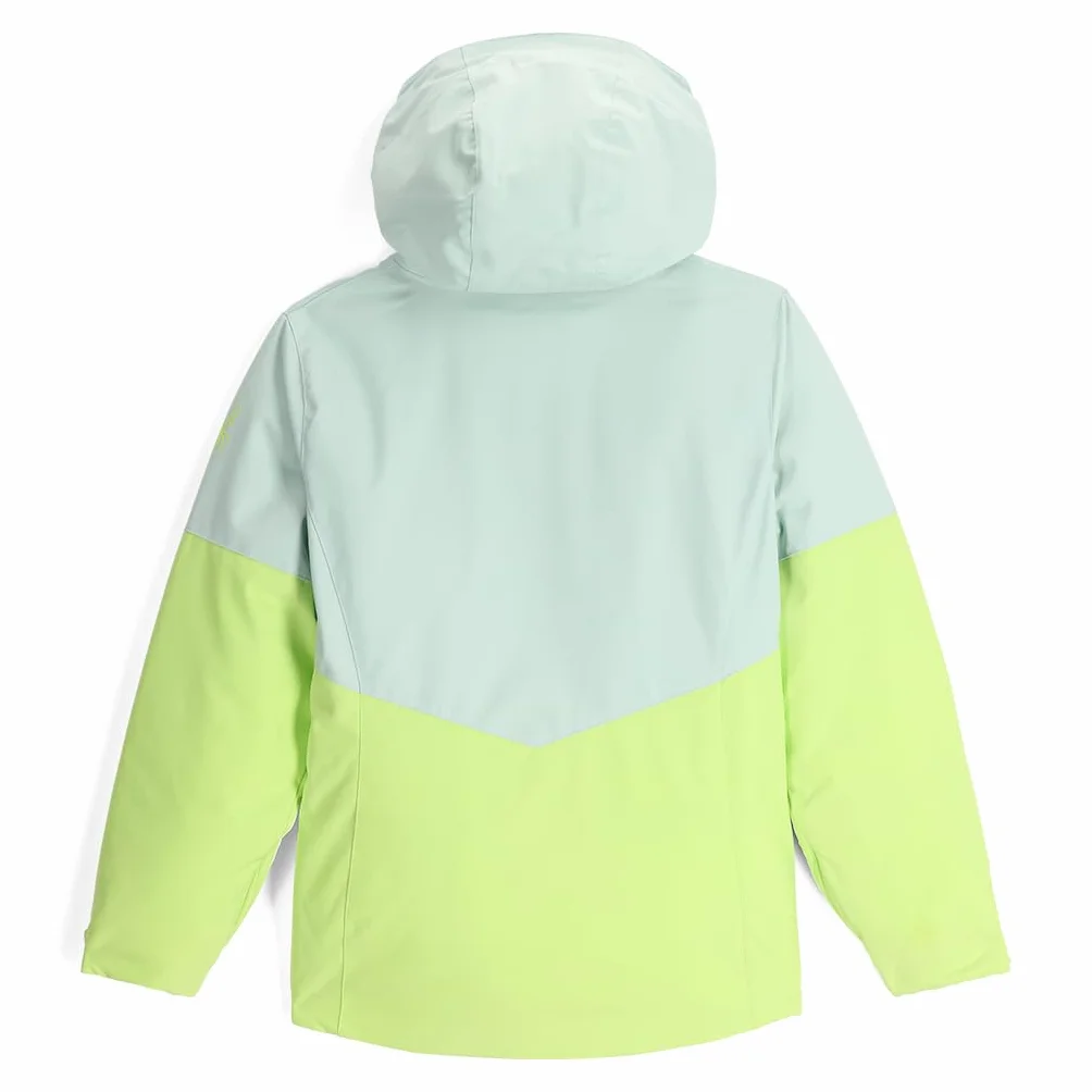 Spyder Dziewczęca ocieplana kurtka narciarska Camille, Wintergreen, XL