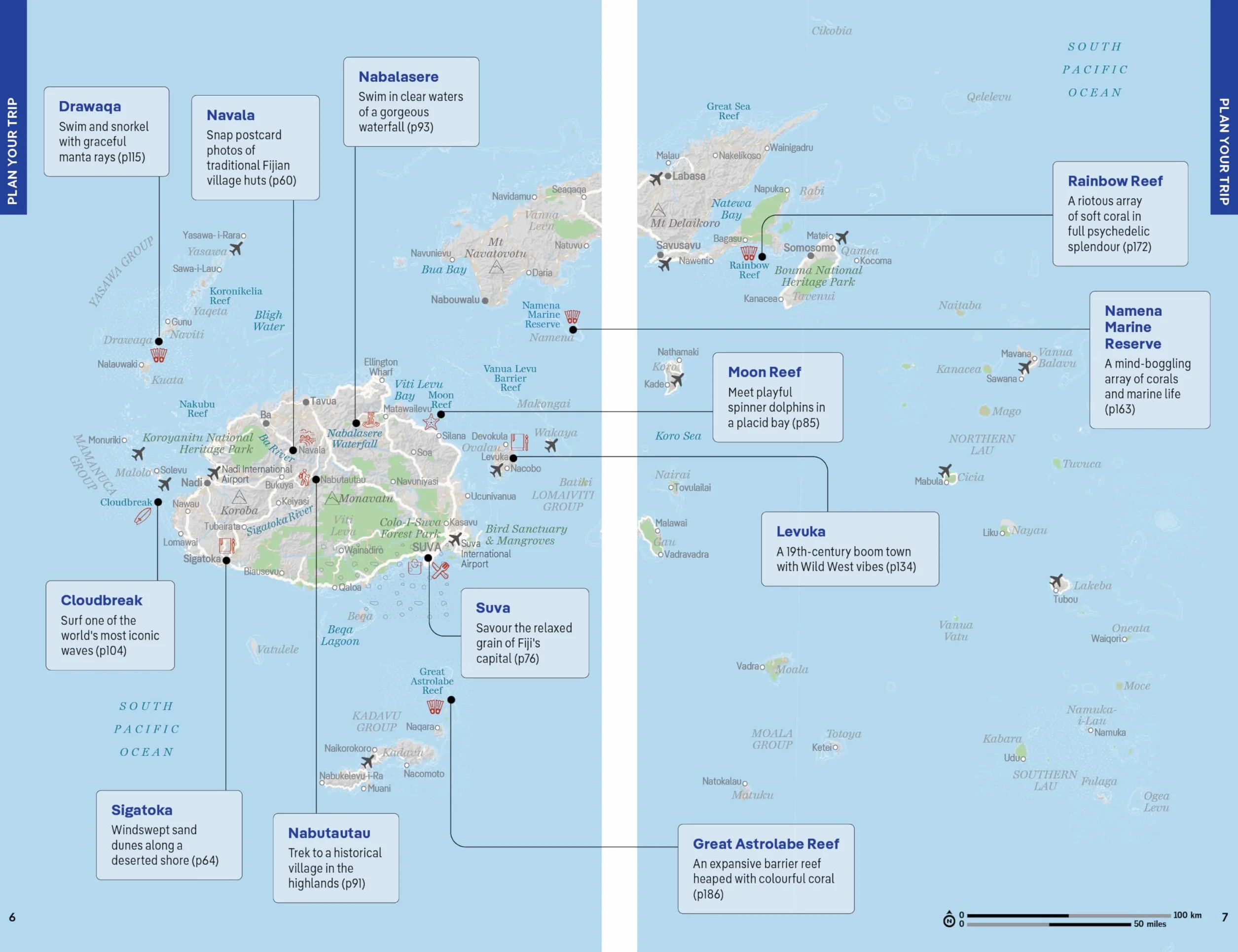Fiji 12ed -anglais-: Plan the Trip of a Lifetime | Detailed Itineraries & Maps | Insider Tips | Covers Nadi, Suva, Yasawa and more