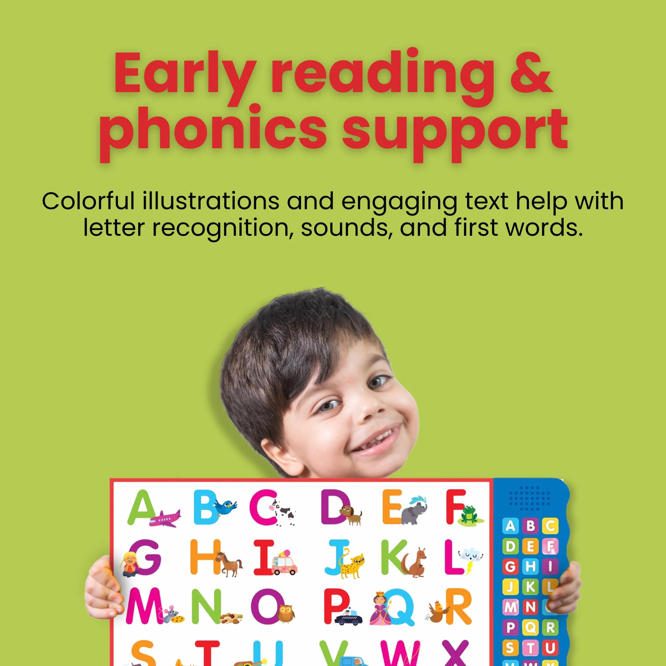 27-Button Sound Book Let's Learn ABCs