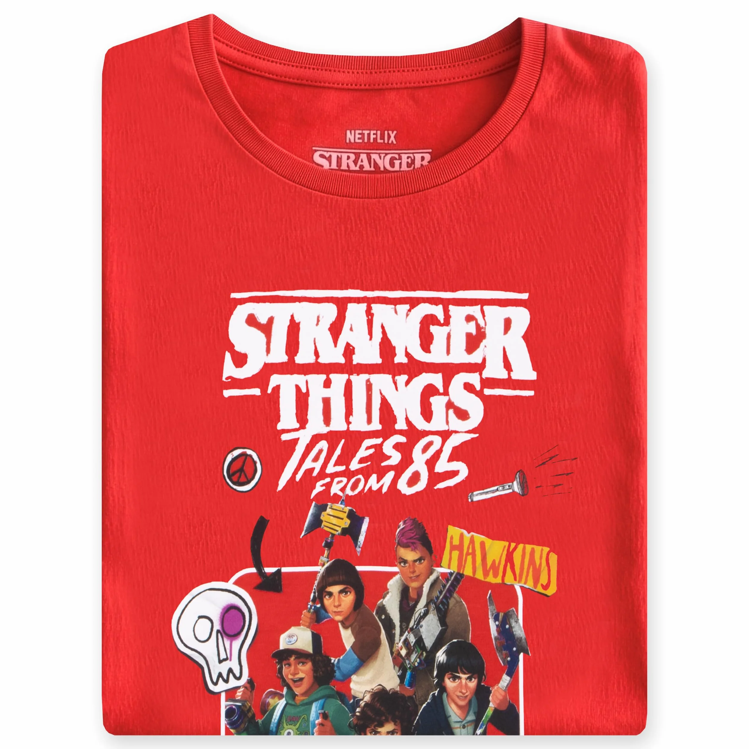 Stranger Things Koszulka Dla Chłopca, T-Shirt Z Krótkim Rękawem Dla Chłopca, Odzież Dziecięca Tales From 85