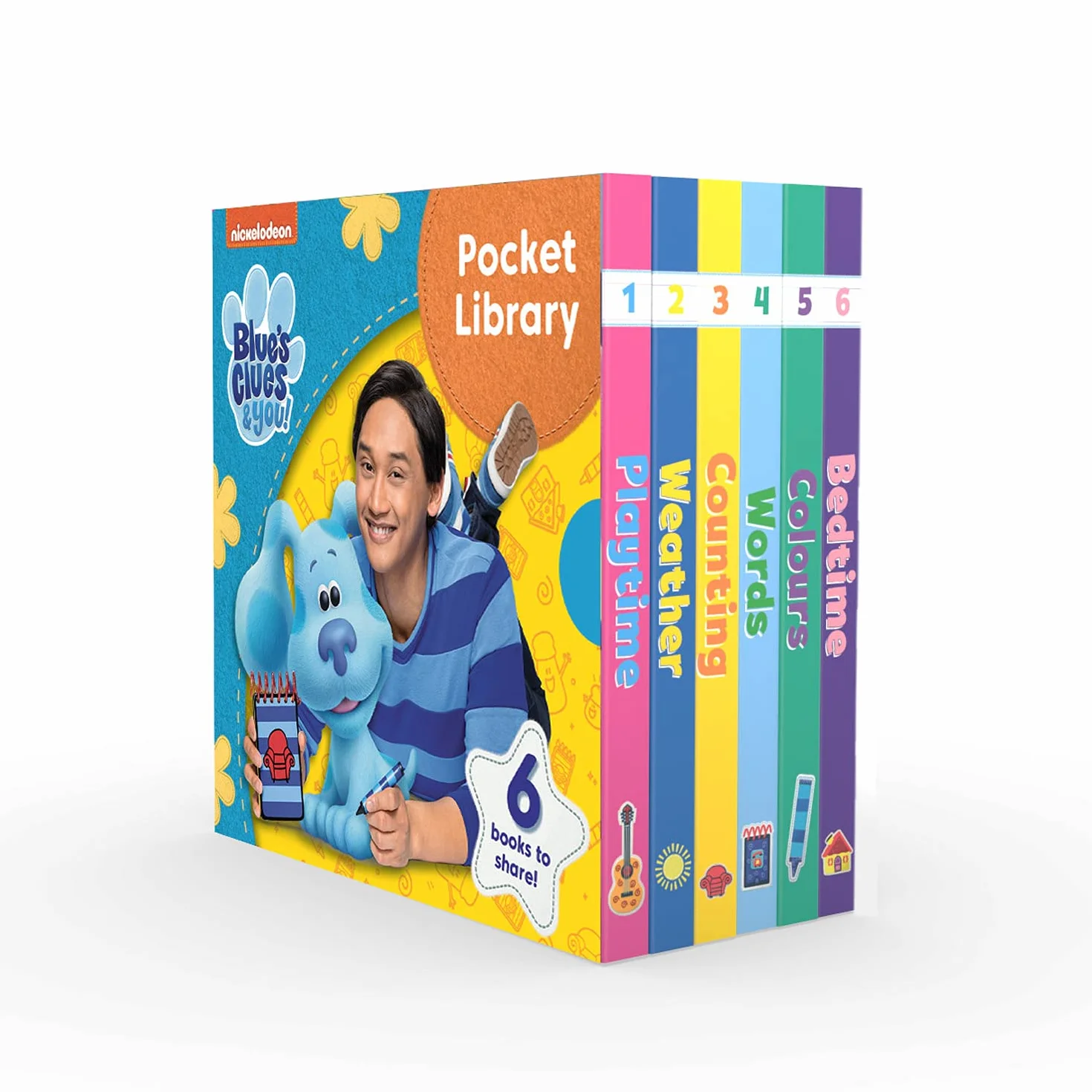 Blue’s Clues Pocket Library: Children love reading with Blue’s Clues & You!