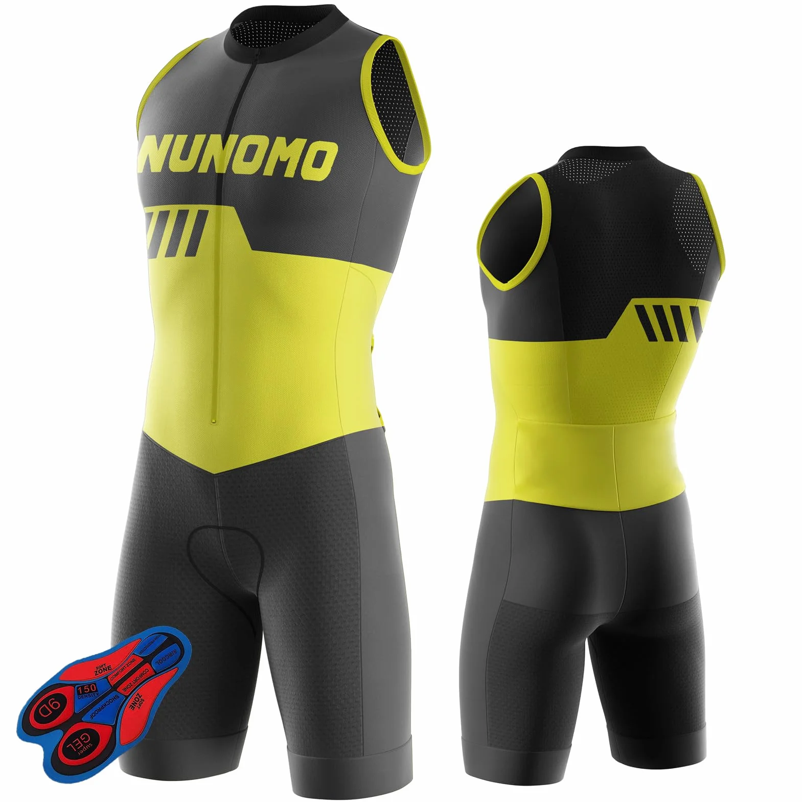 Męski strój triathlonowy – szybkoschnący, oddychający, męski trykot, bez rękawów, strój do pływania, jazdy na rowerze, jednoczęściowy kombinezon do treningu rowerowego,