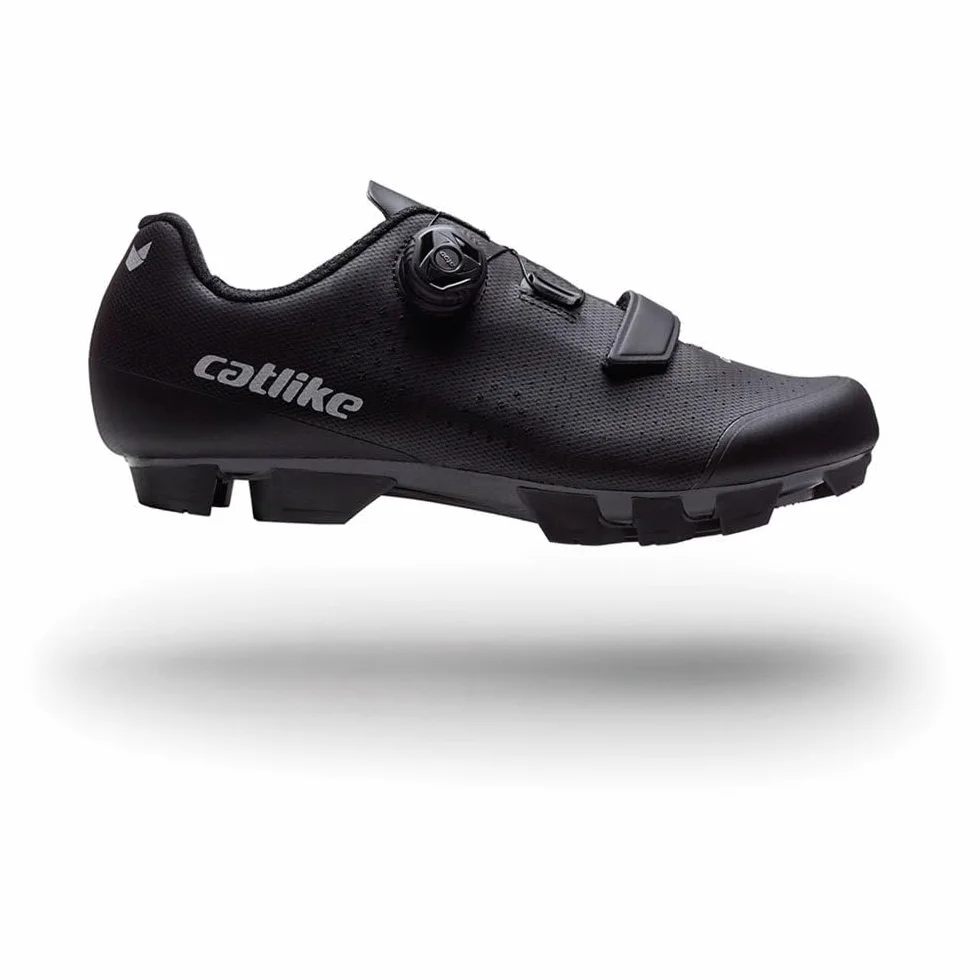 CATLIKE 7200600007 - Buty rowerowe Kompact'o X MTB/XC Rozmiar 42 Maksymalny komfort z systemem ATOP dla mężczyzn i kobiet, zapięcie na rzep kolor czarny