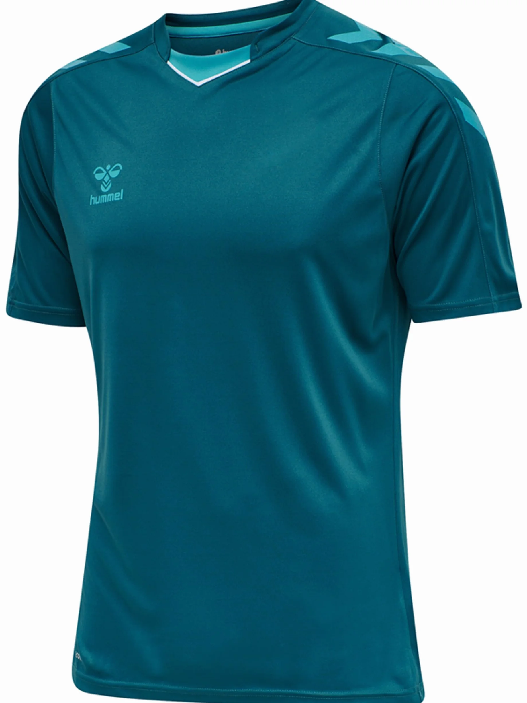 hummel Koszulka męska Hmlcore Xk Poly Jersey S/S, niebieska, XXXL, NIEBIESKI, 3XL
