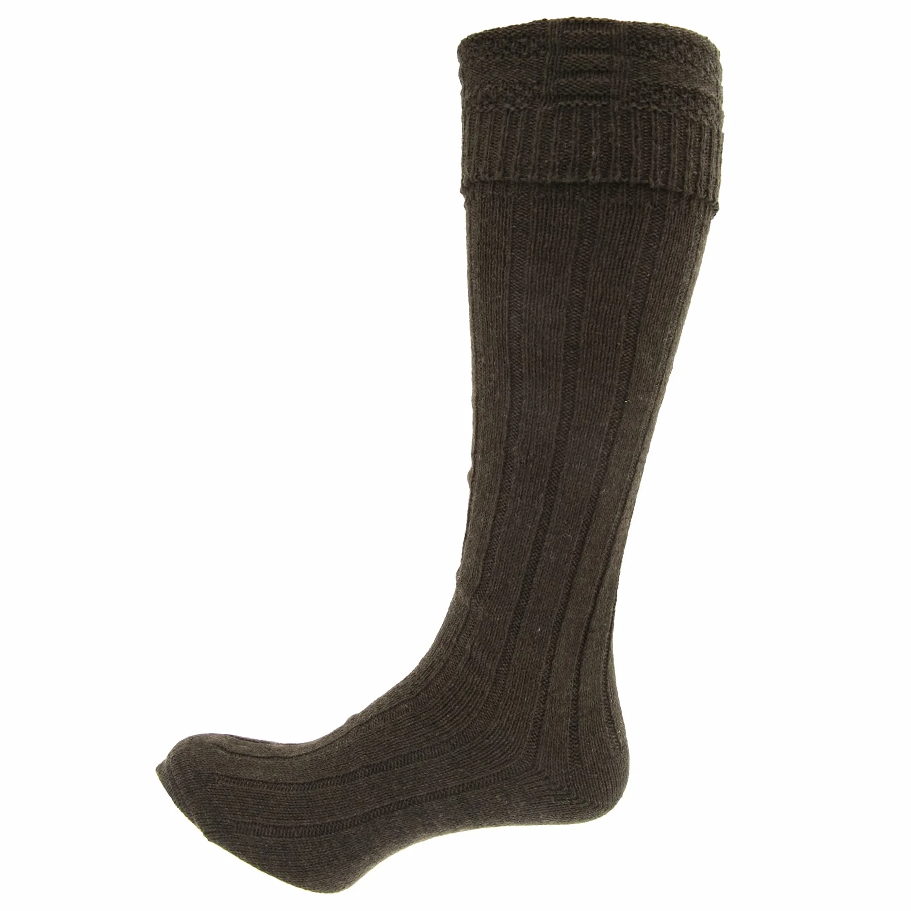 Universal Textiles Męskie skarpety z wełny szkockiej Highland (1 para)