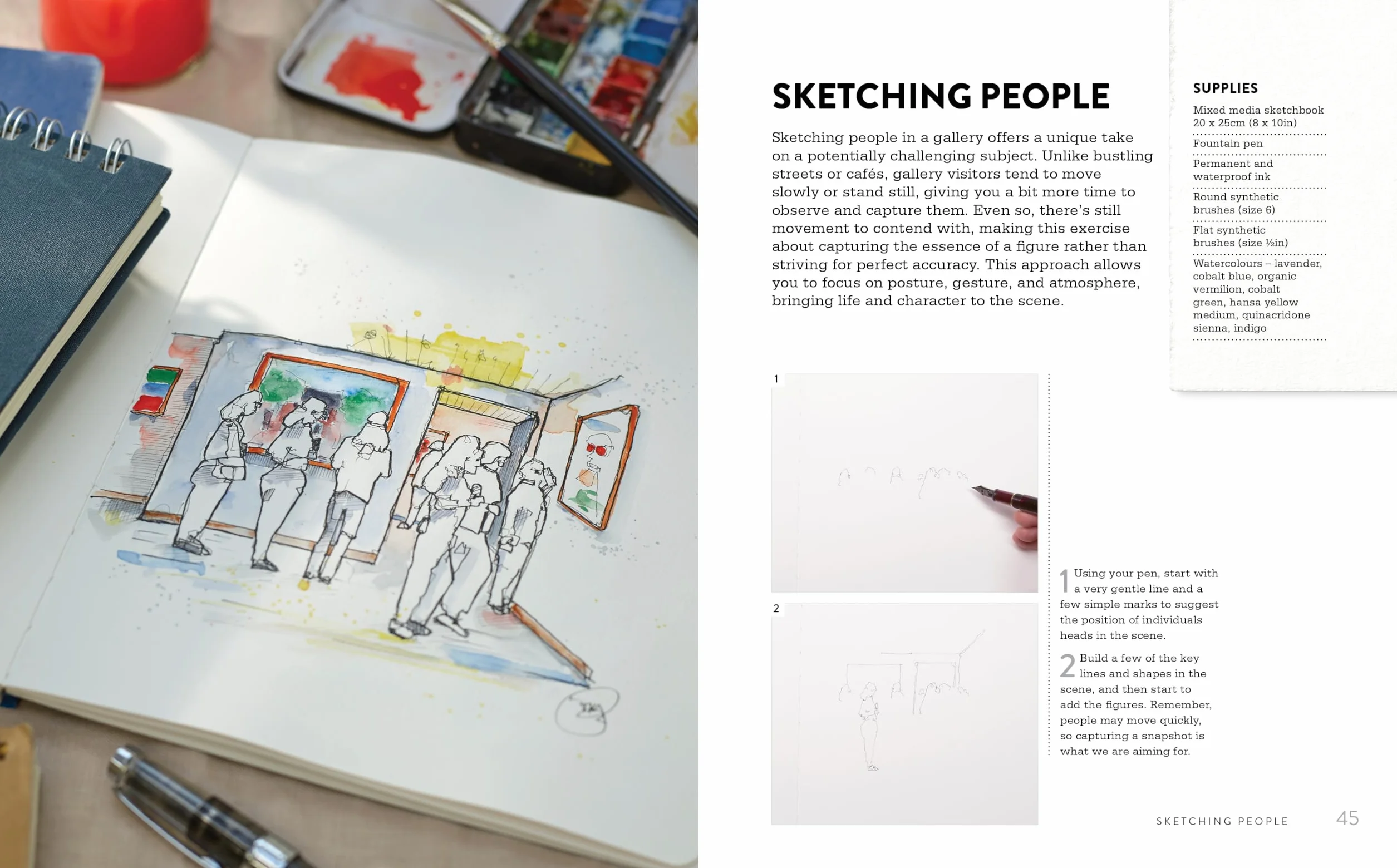 Sketching in the City: Tools and Techniques for the Urban Artist