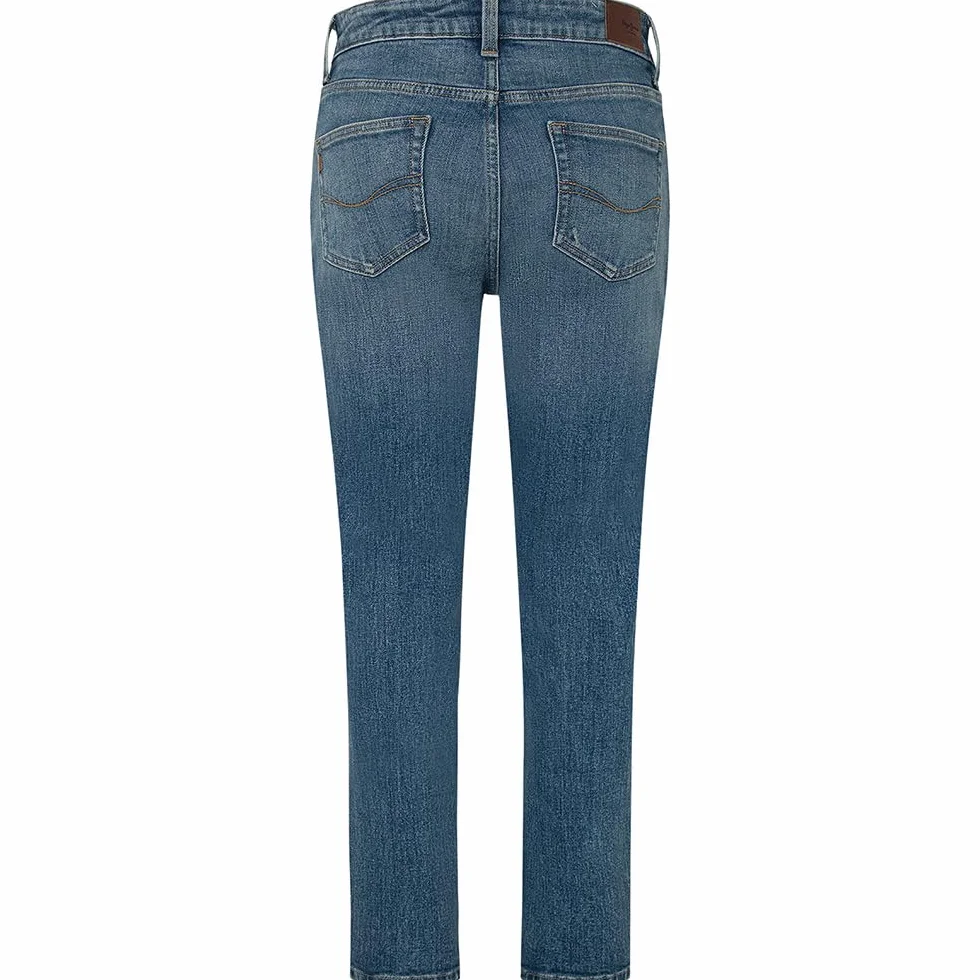 Pepe Jeans Zwężane Dżinsy Hw Pl204591 - Dżins Kobiety
