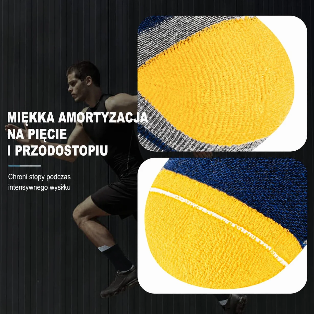 Niofind MęSkie Skarpetki 6 Par, ZapobiegająCe PęCherzom, OdprowadzająCe Wilgoć, OddychająCe BawełNiane Skarpetki Dla TreneróW, Biegania, Sportu, SpaceróW, Pracy, Jazdy Na Rowerze, Pieszych WęDróWek