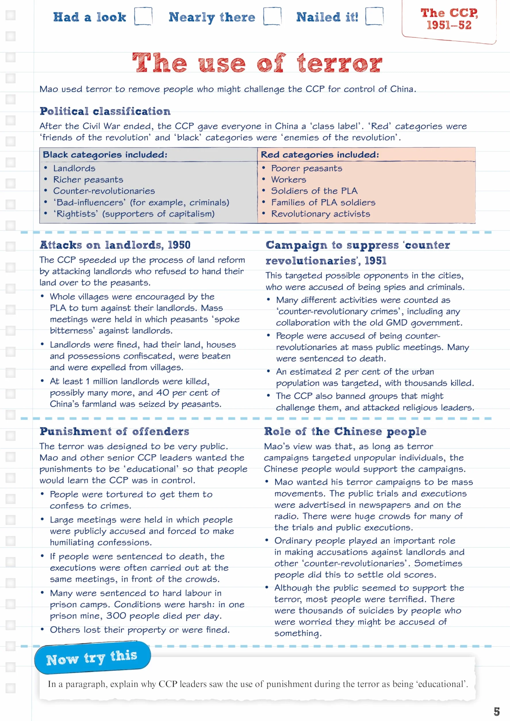 Revise Edexcel GCSE (9-1) History Mao's China Revision Guide and Workbook: with free online edition