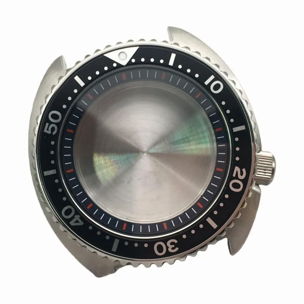 45mm Zestaw Koperta Zegarka Wkładka Bezel, dla Mechanizm Automatyczny NH35 NH36, Stal Nierdzewna Retro Nurkowa Koperta Zegarka dla Seiko SKX007