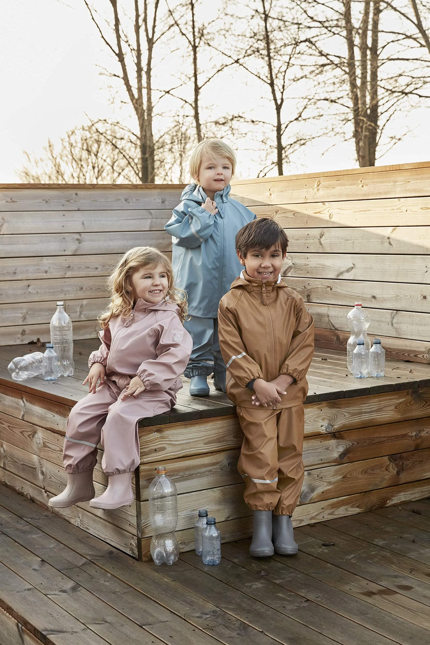 Celavi SNOWSUIT Uniseks - dzieci Basic rainwear set -PU (1 w zestawie)