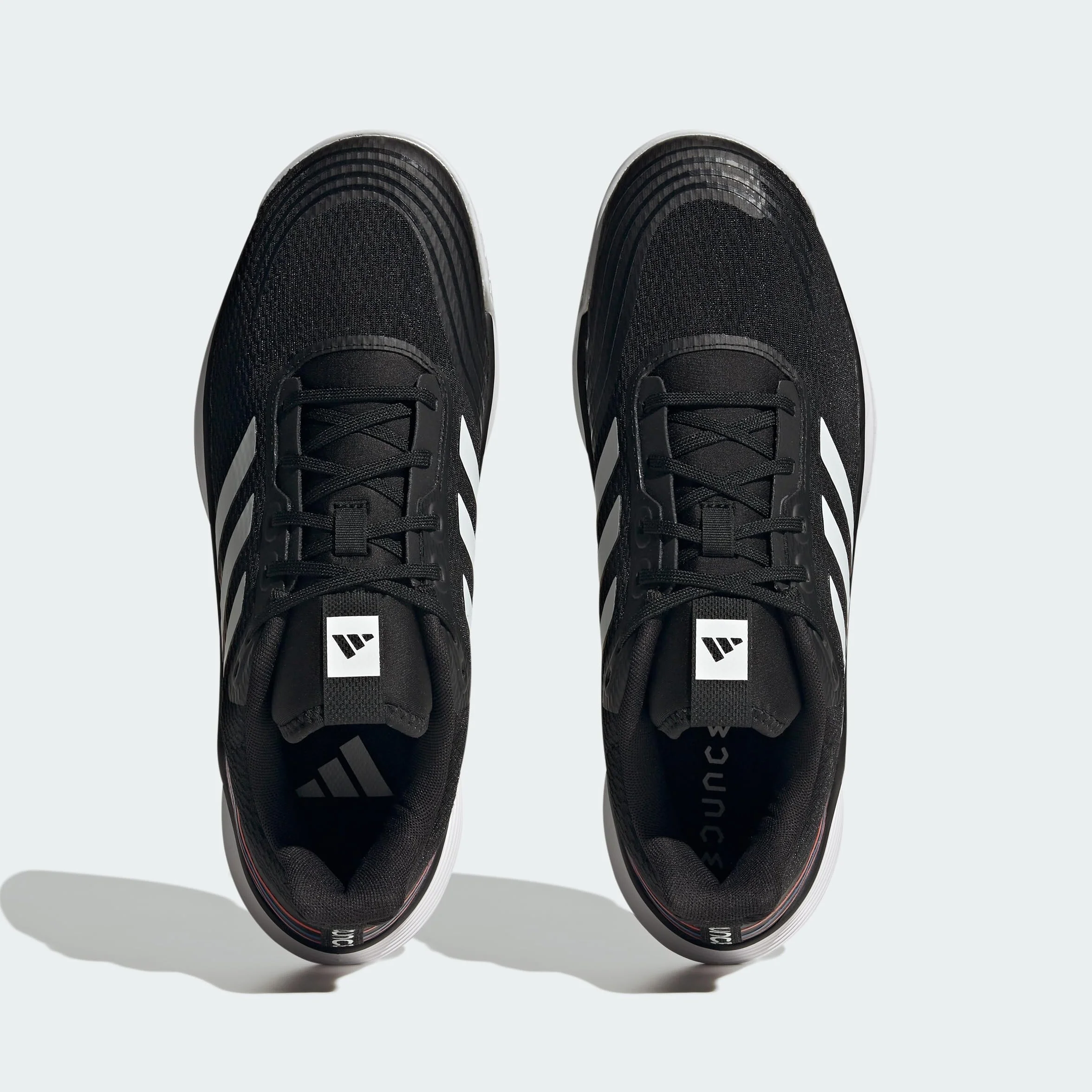 adidas Mężczyźni Novaflight Volleyball Shoes, Core Black/Cloud White/Solar Red, 46 EU