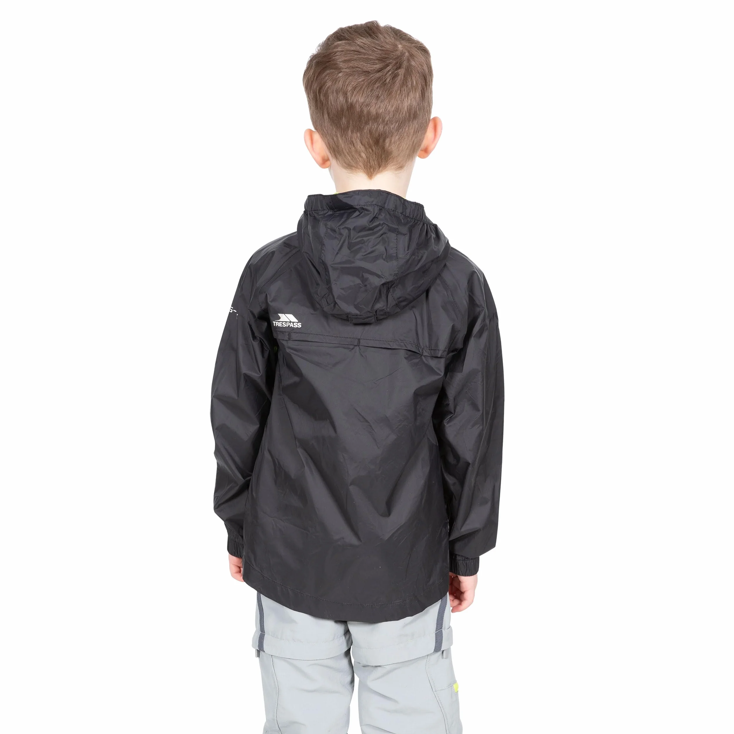 Trespass Chłopięca Qikpac Kids Chamarra, Azul Marino, Talla Única (1 szt.)