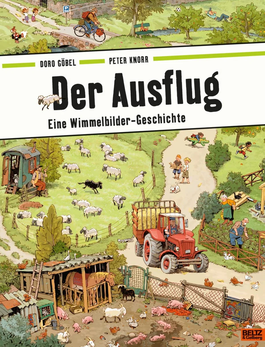 Der Ausflug: Eine Wimmelbilder-Geschichte. Pappbilderbuch zum Immer-wieder-Ansehen und Miterzählen. Aktualisierte Neuausgabe
