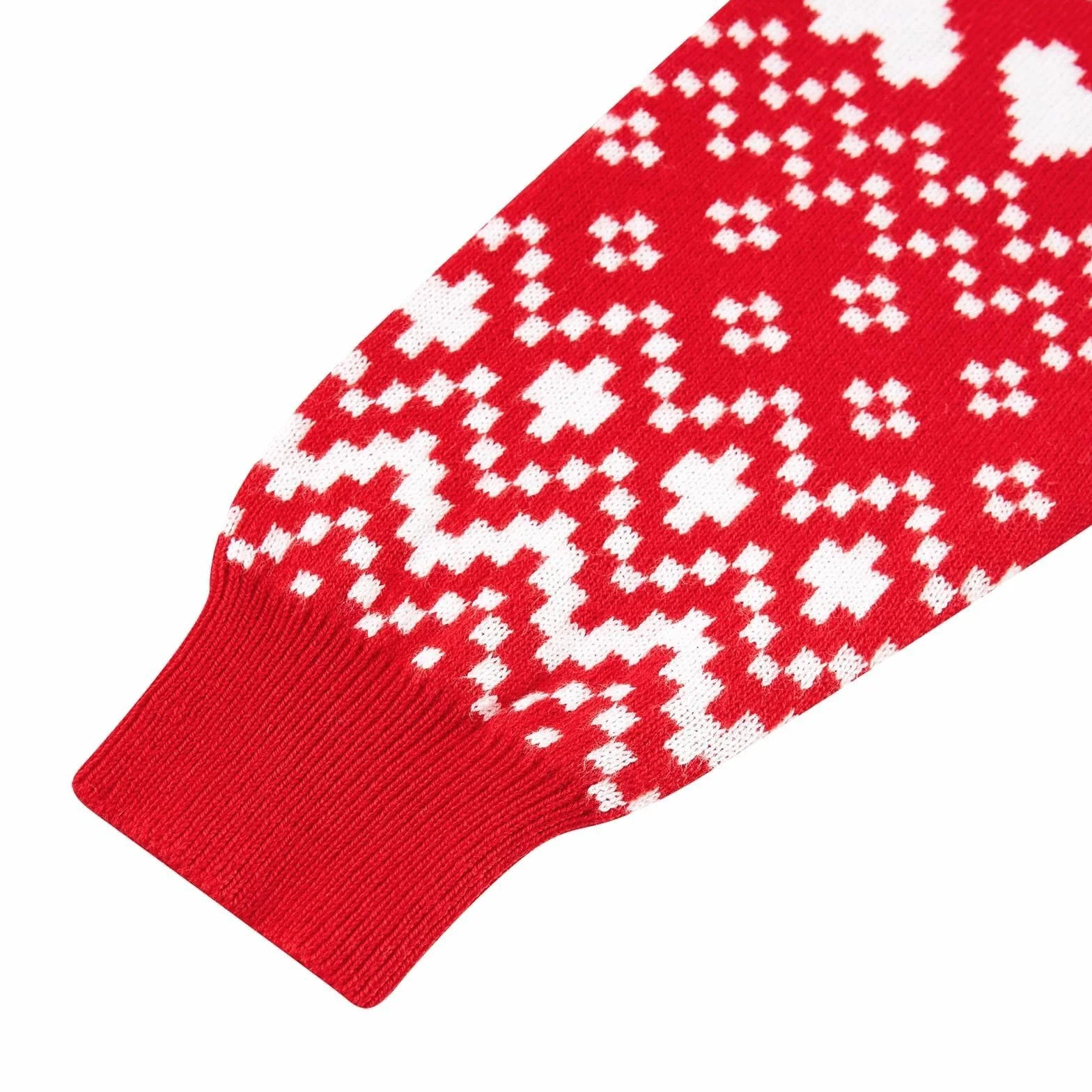 AIDEAONE Świąteczna sukienka z dzianiny dla dziewczynek X-Mas czerwona sukienka sweter sukienka