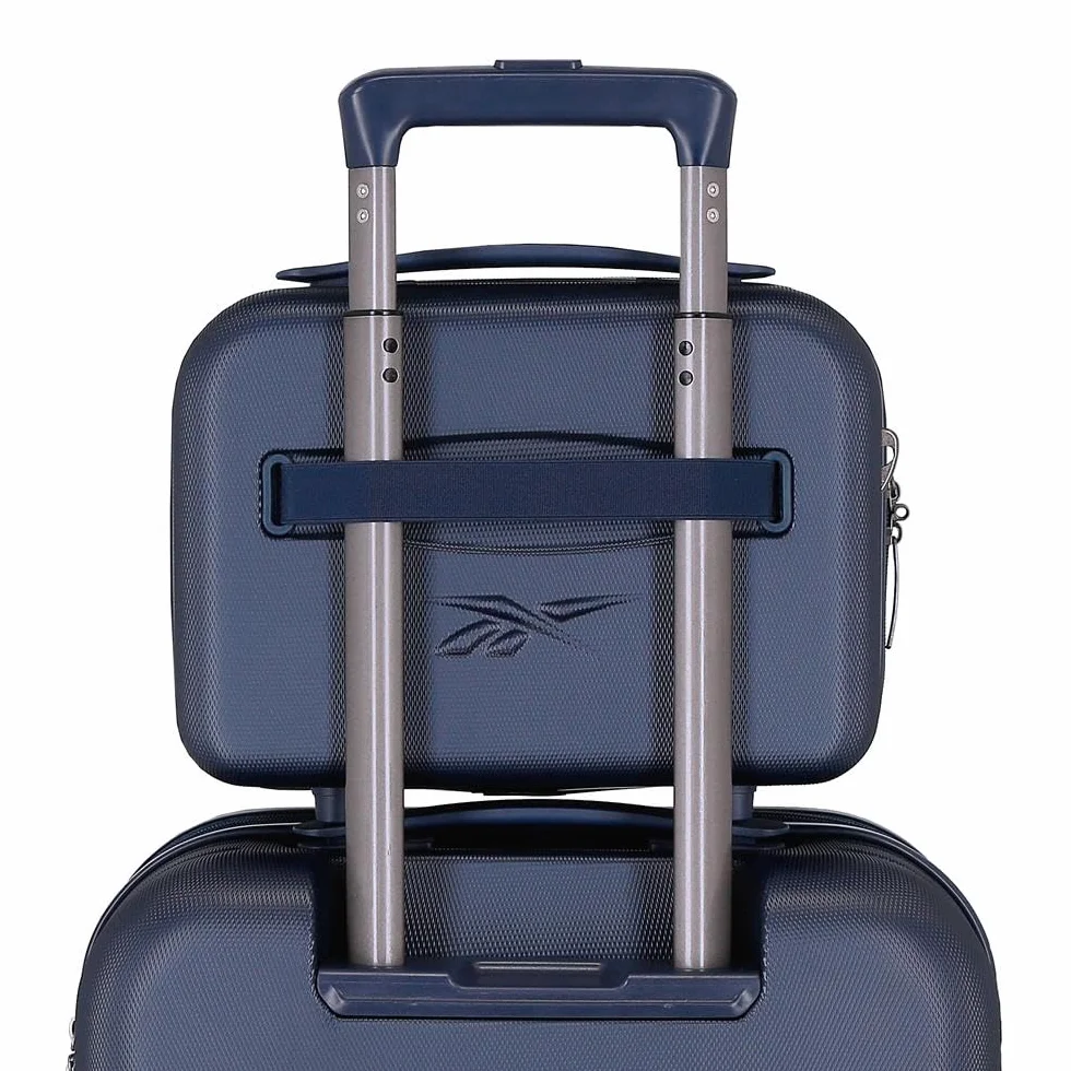 Reebok Franklin Kosmetyczka Adaptacyjna Niebieski 29 x 21 x 15 cm Twardy ABS 9,14L 0,8 kg by Joumma Bags, Niebieski, dopasowująca się kosmetyczka