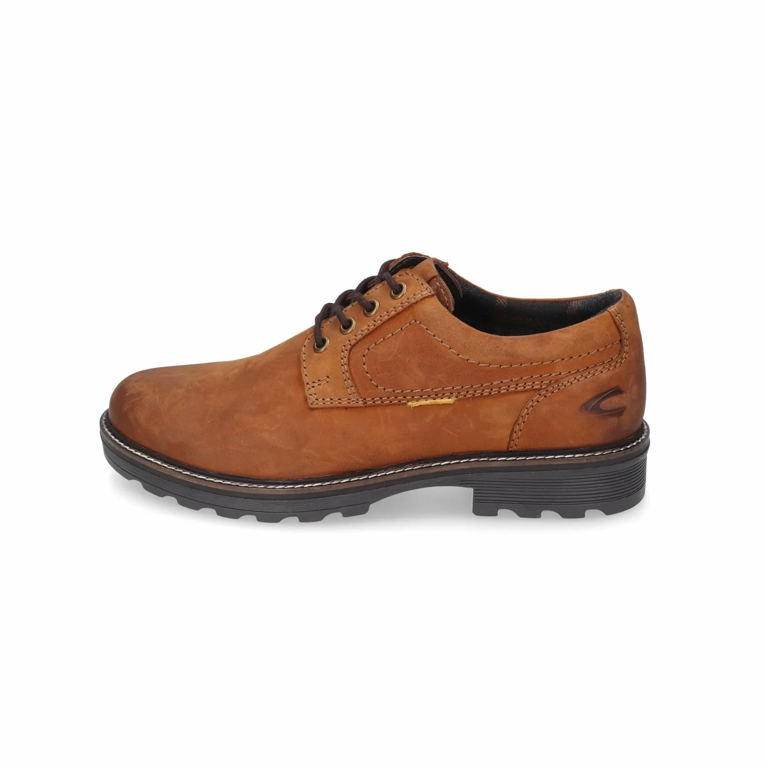 camel active Flow Oxford męskie buty sznurowane z prawdziwej skóry