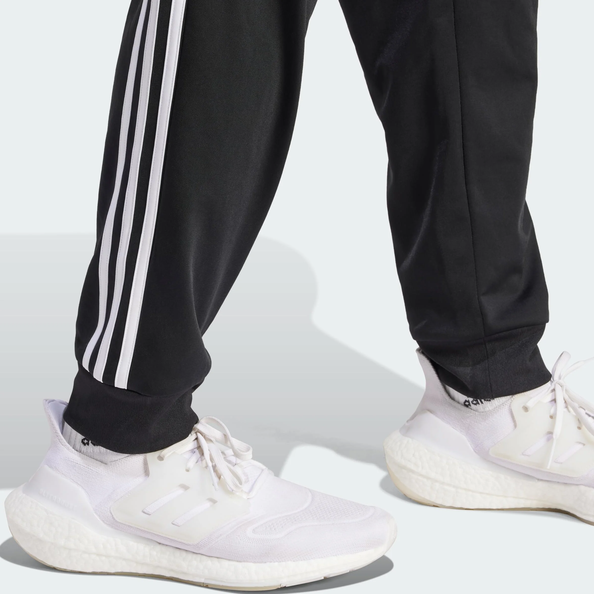 adidas Essentials Warm-up Tapered 3-stripes Track Pants - Spodnie Mężczyźni