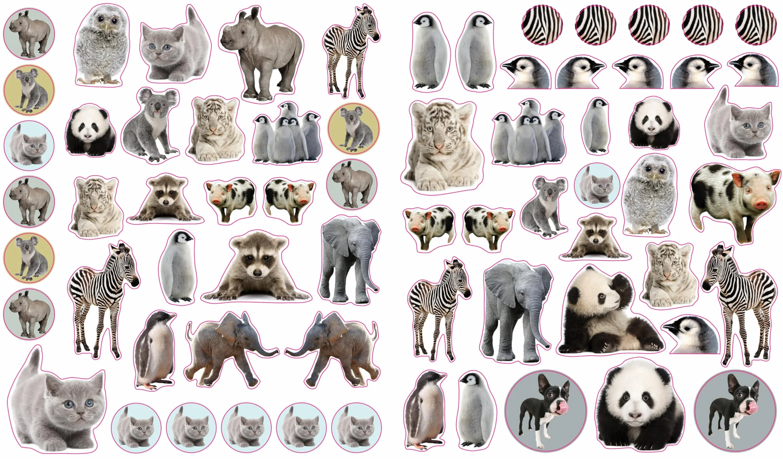 Eyelike Stickers: Baby Animals