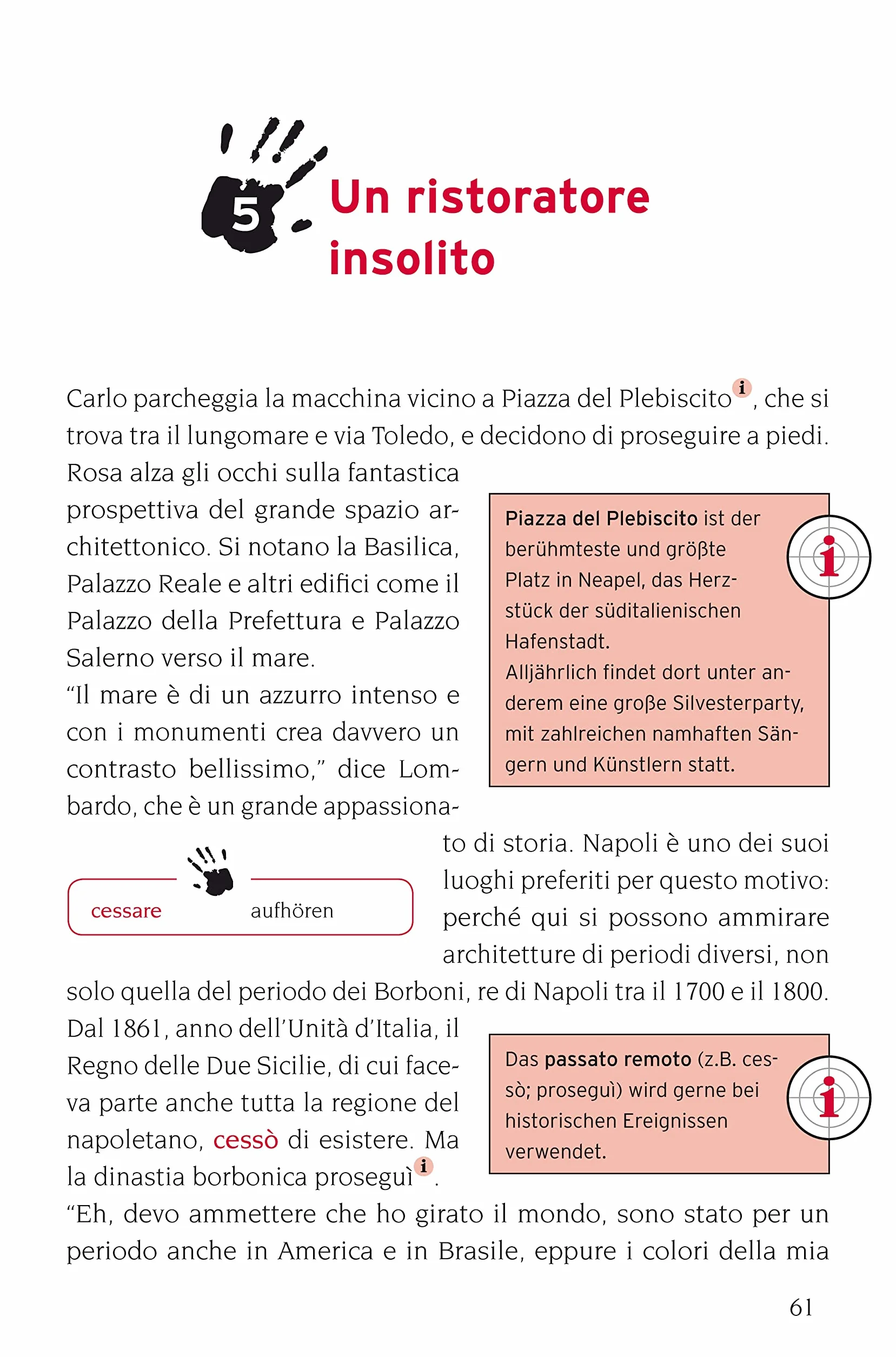 Caccia alla camorra: Italienisch B2