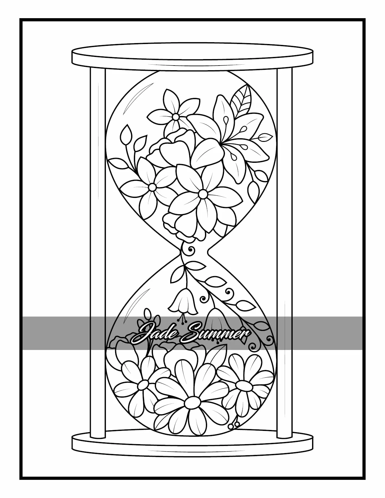 100 Flowers: Adult Coloring Book with Bouquets, Wreaths, Swirls, Patterns, Decorations