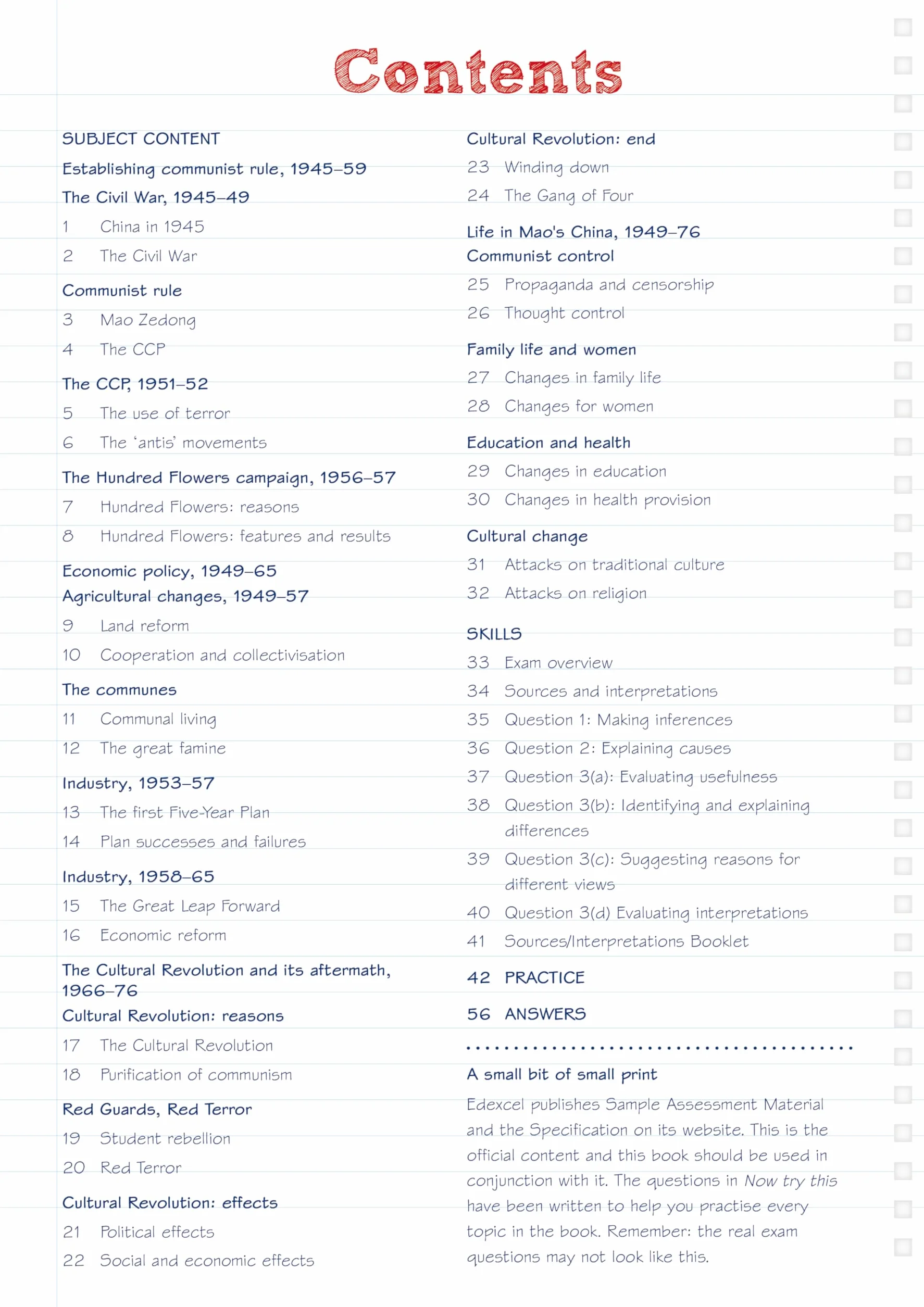 Revise Edexcel GCSE (9-1) History Mao's China Revision Guide and Workbook: with free online edition