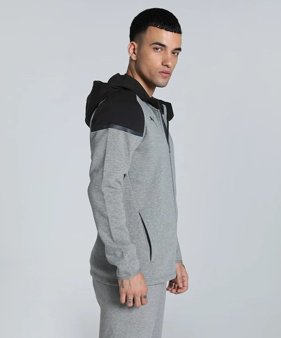 PUMA Męska kurtka z kapturem Teamcup Casuals Jkt