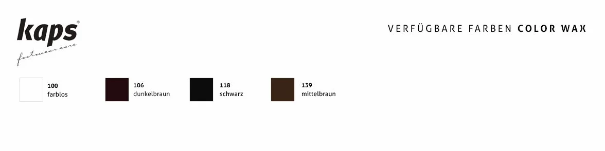 Wosk do Butów na Bazie Wosków Carnauba i Pszczelego, Przywraca Kolor Obuwia, Wysoki Połysk, Naturalne Składniki, Ochrona przed Zadrapaniami Wodą i Brudem, Kaps Color Wax