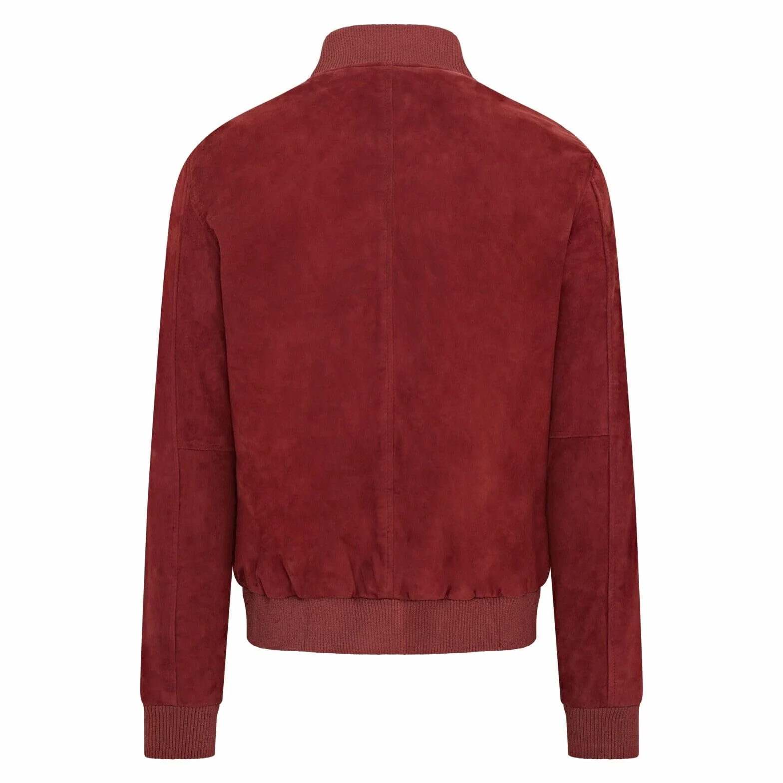 Infinity Leather Męska kurtka bomberka z miękkiej kozy zamszowej MA-1 Varsity
