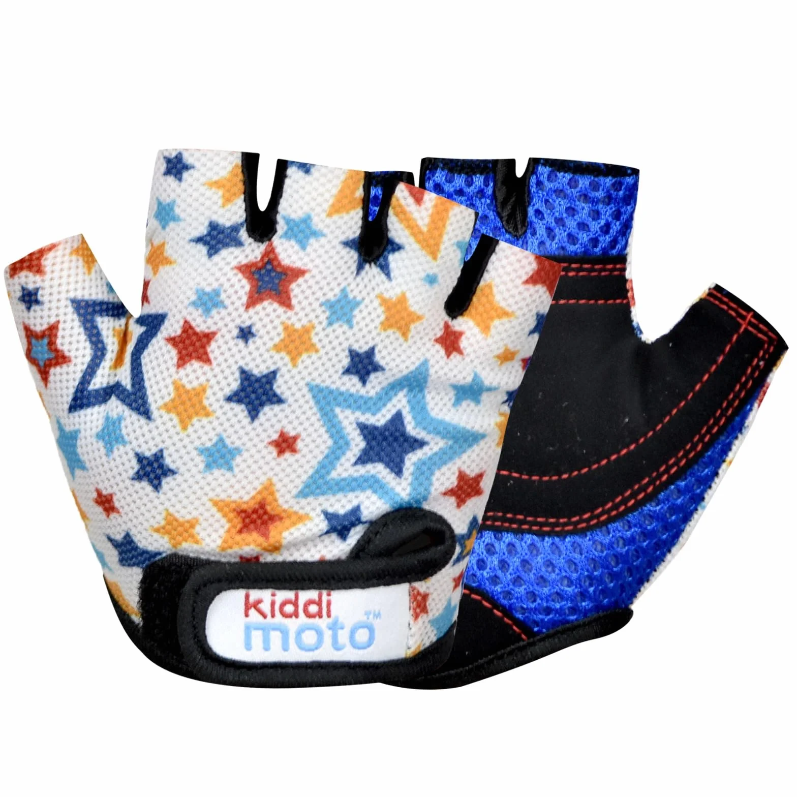 Kiddimoto Dziecięce rękawiczki rowerowe dla dzieci chłopcy i dziewczęta najlepsze rękawice rowerowe dla małych dzieci w wieku 2-8 lat rękawiczki rowerowe bez palców dla młodzieży sporty takie jak MTB