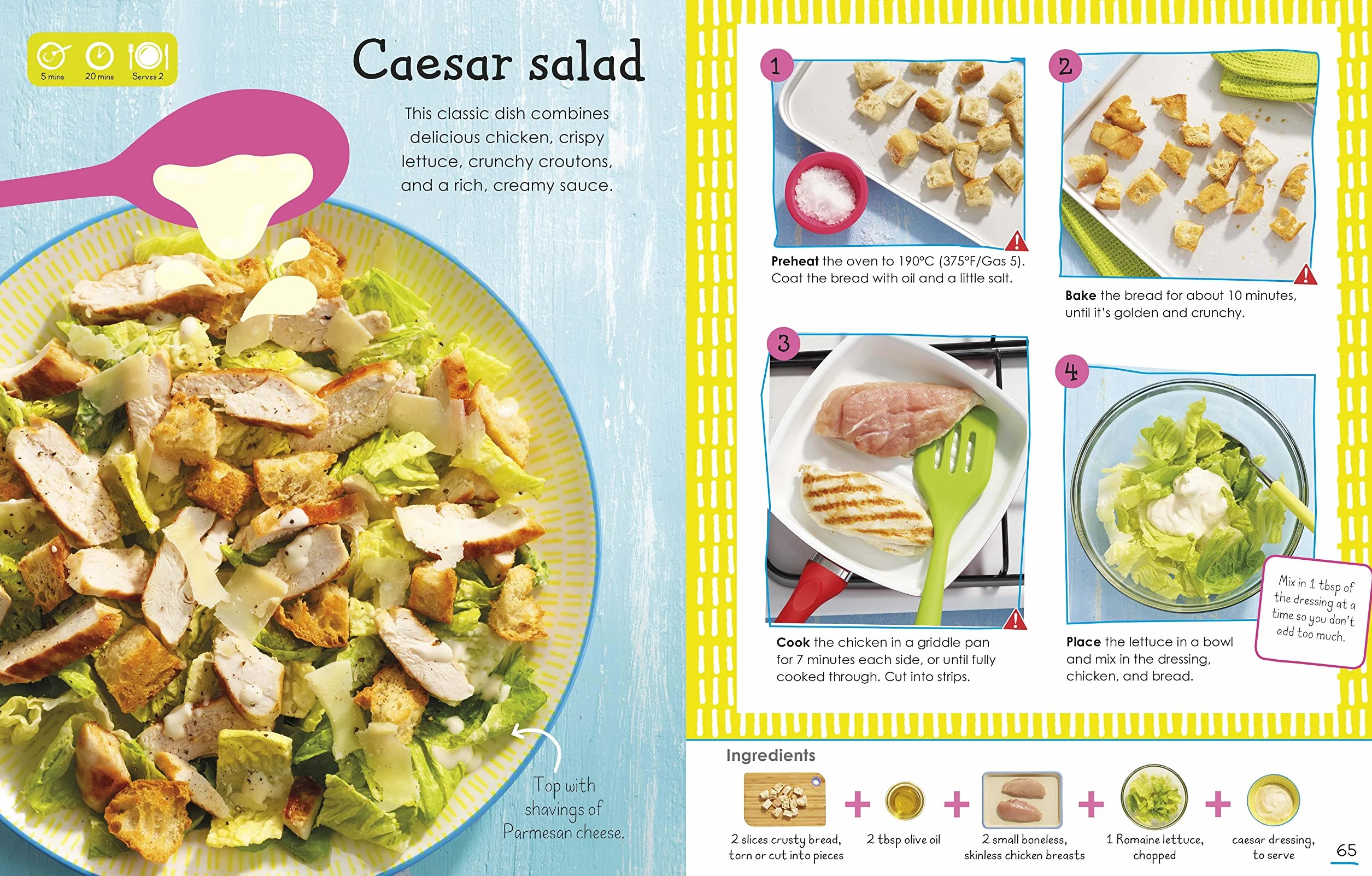 Cooking Step By Step: More than 50 Delicious Recipes for Young Cooks