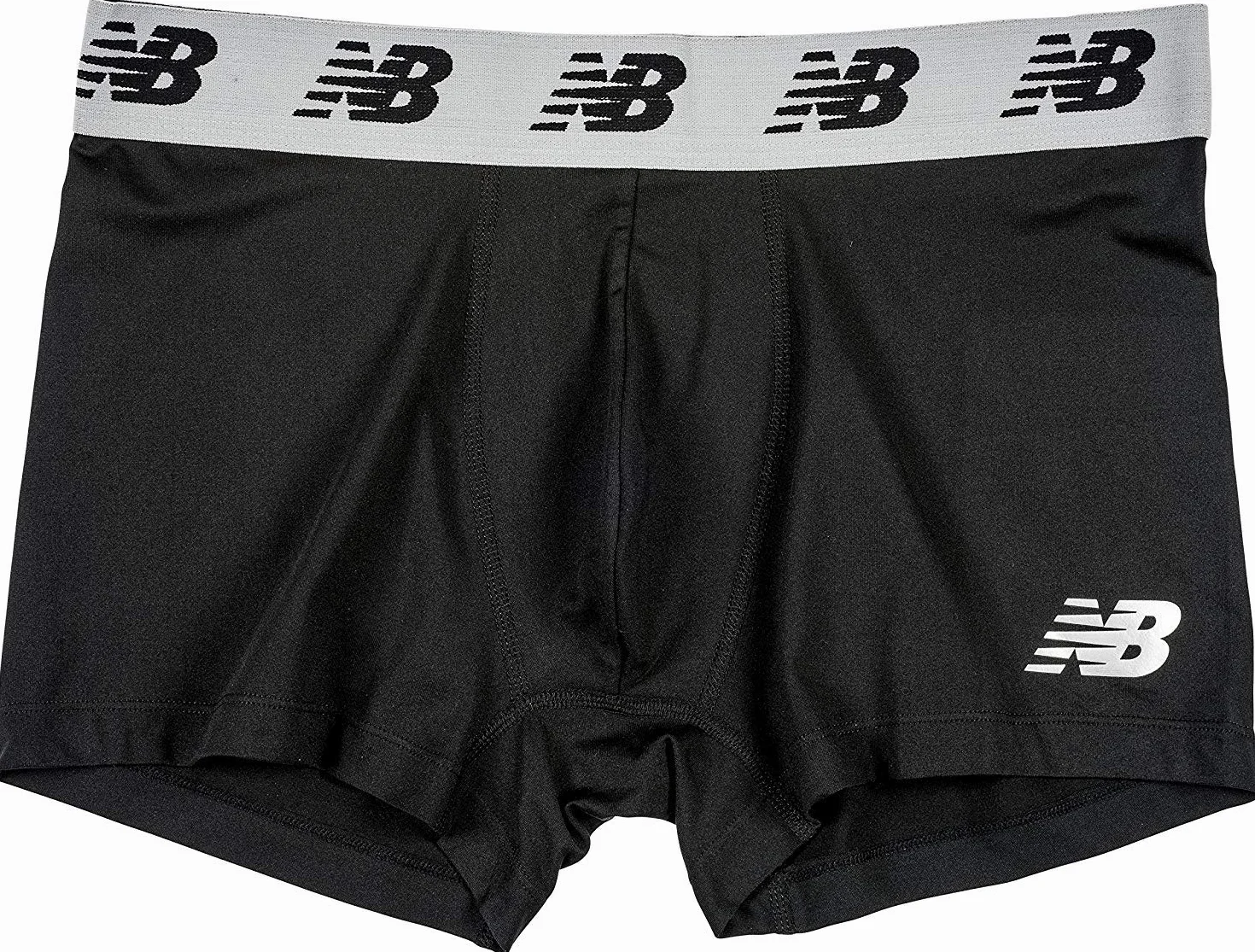 New Balance Męskie bokserki 7,6 cm Performance No Fly krótkie bokserki majtki z wbudowanym podparciem torby (3 sztuki)