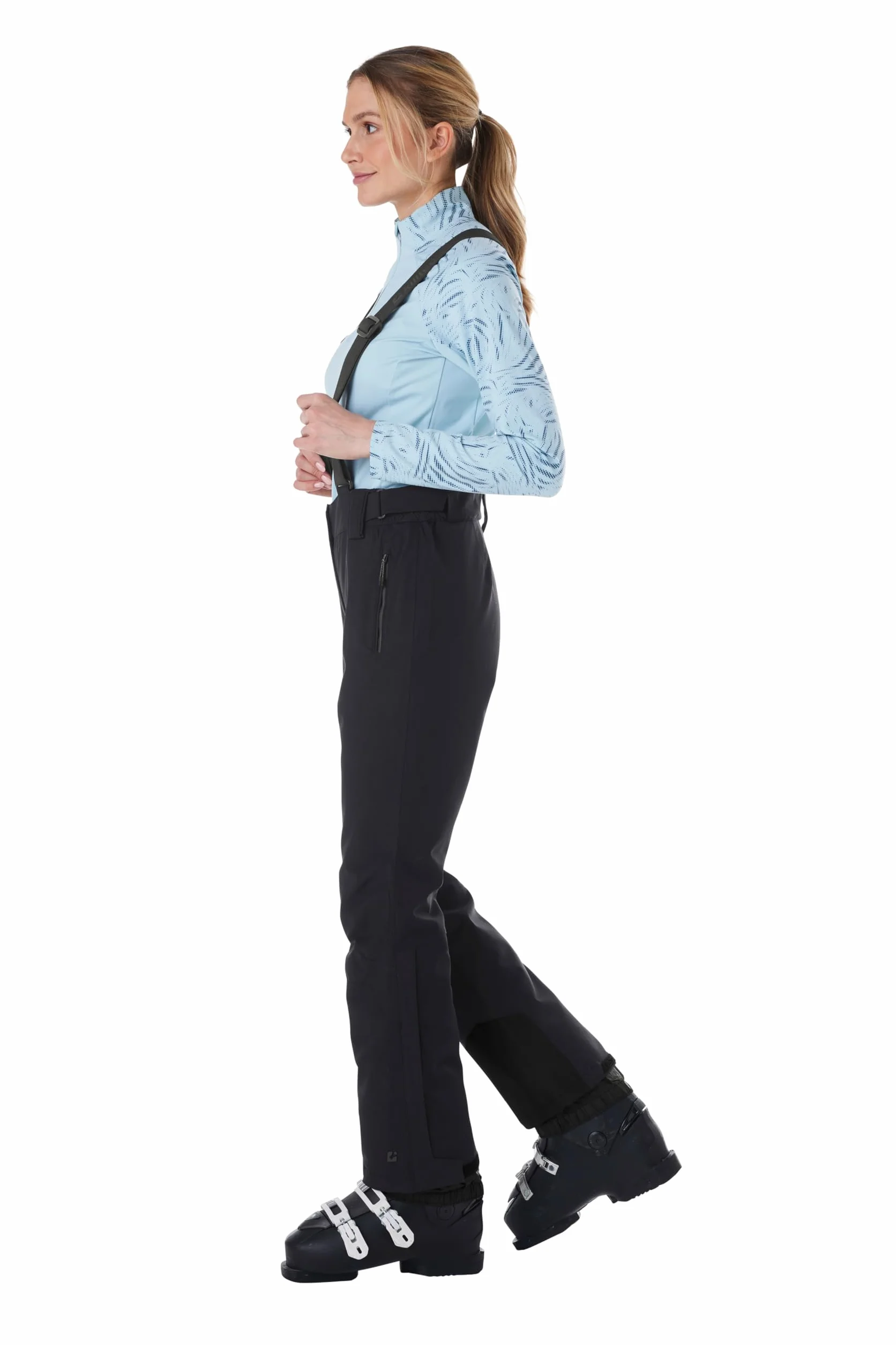 Killtec Ksw 249 Wmn Ski Pnts - Funkcjonalne spodnie/spodnie narciarskie z odpinanymi paskami Kobiety