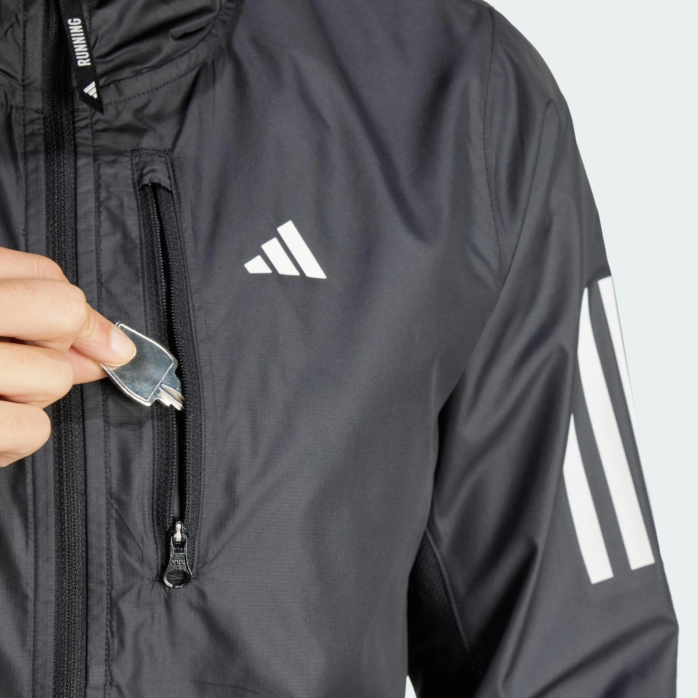 adidas Kobiety Own The Run Jacket, Black, S